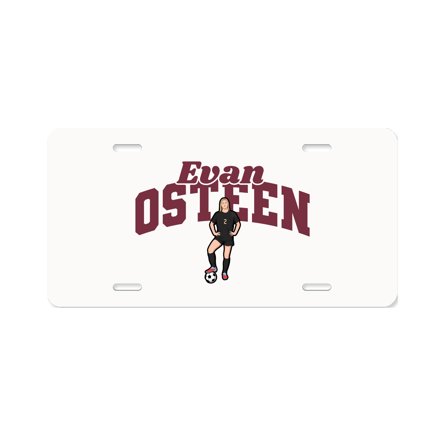 License Plate — Signature Arch in Classic