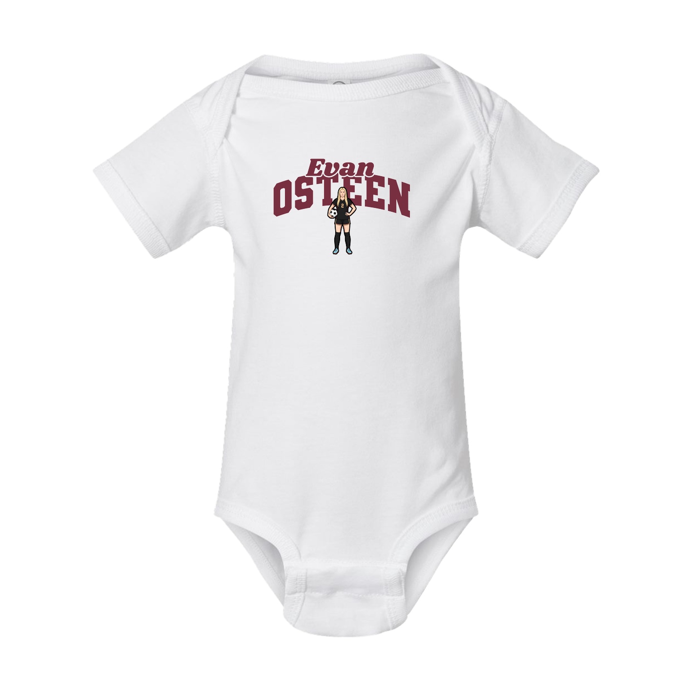 Baby Onesie — Signature Arch in White