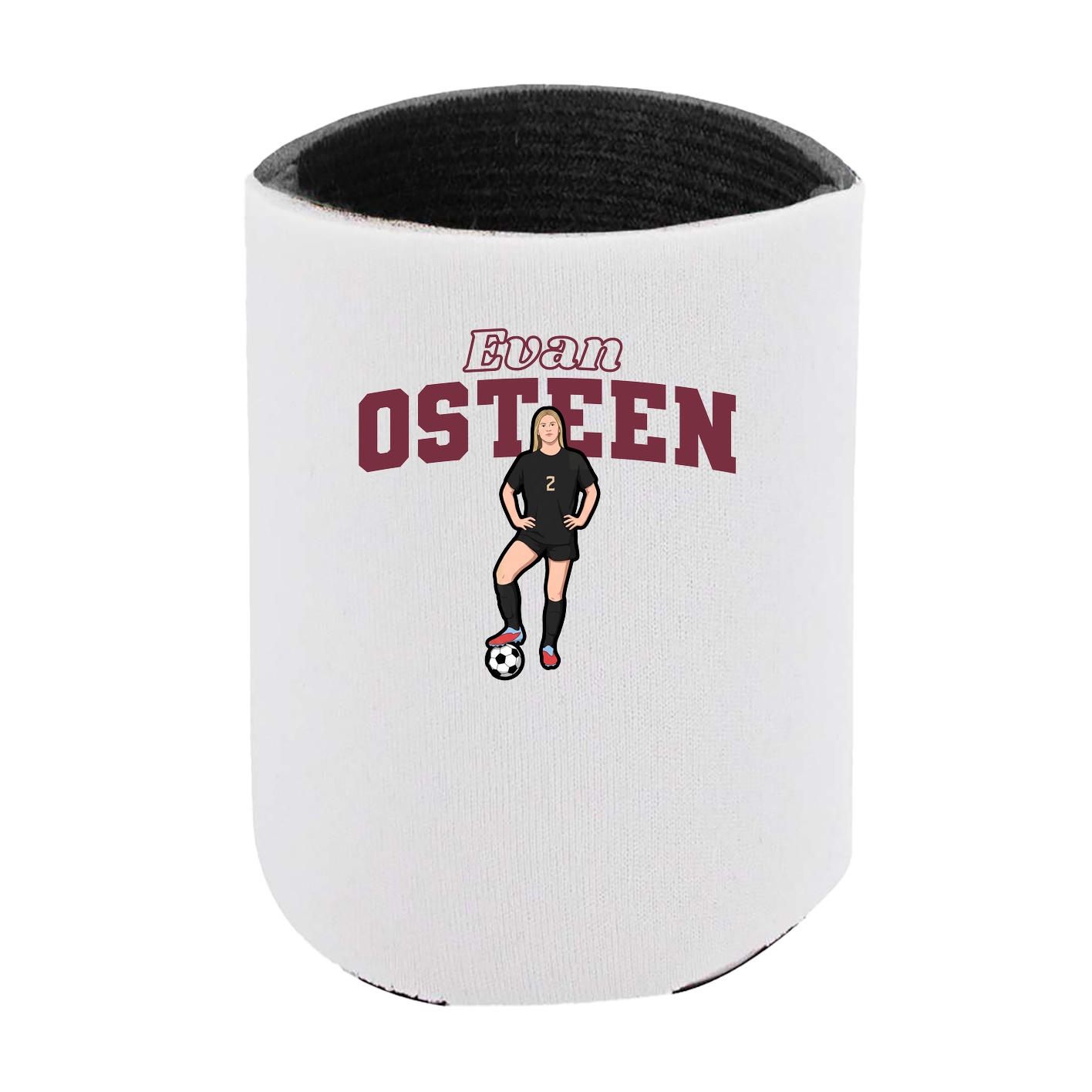 Can Holder — Name Arch in White