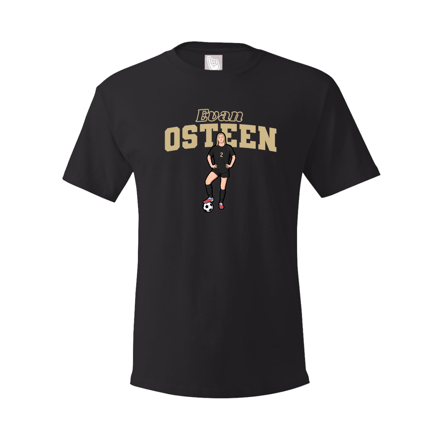 Tee — Name Arch in Black