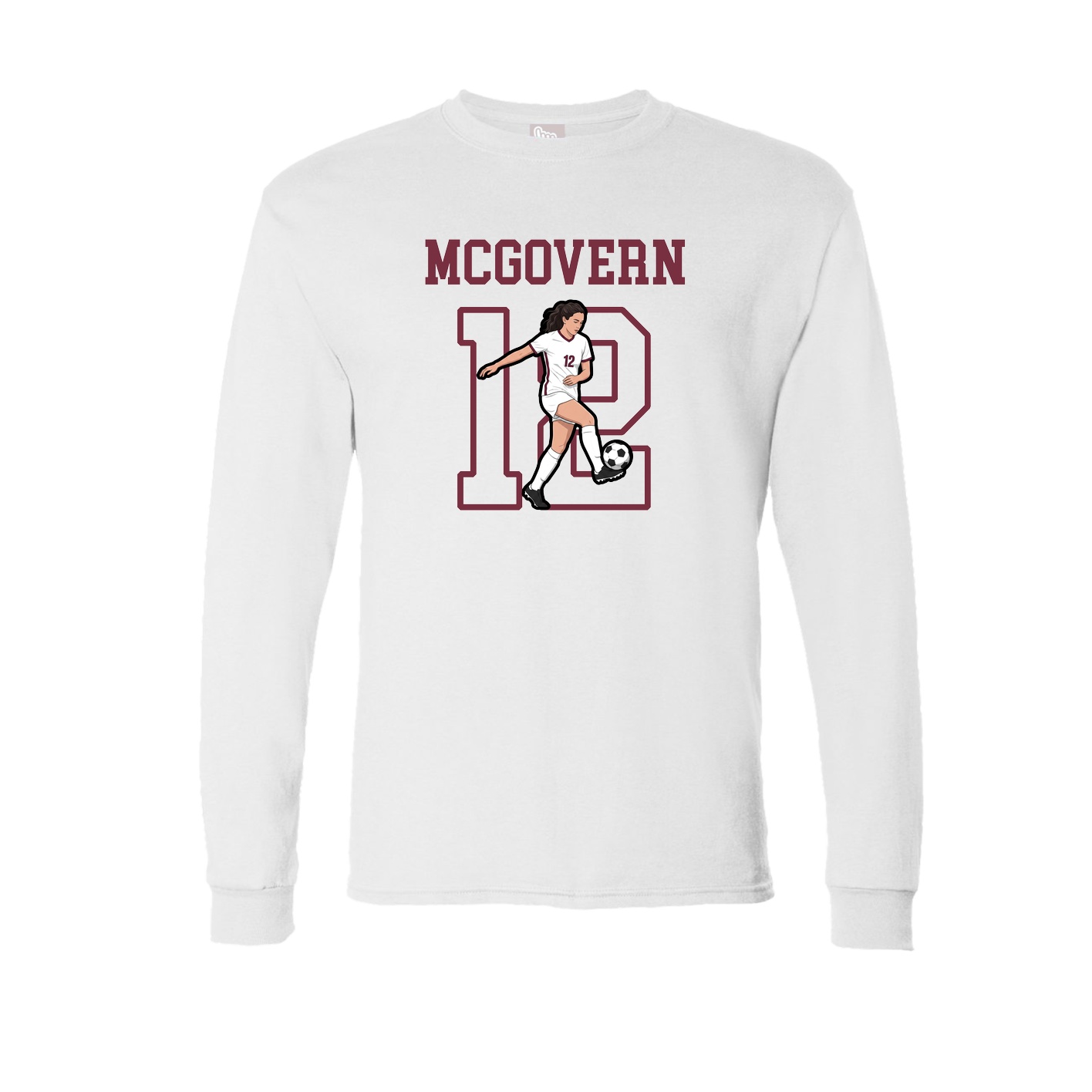 Long Sleeve Tee — Shirsey in White