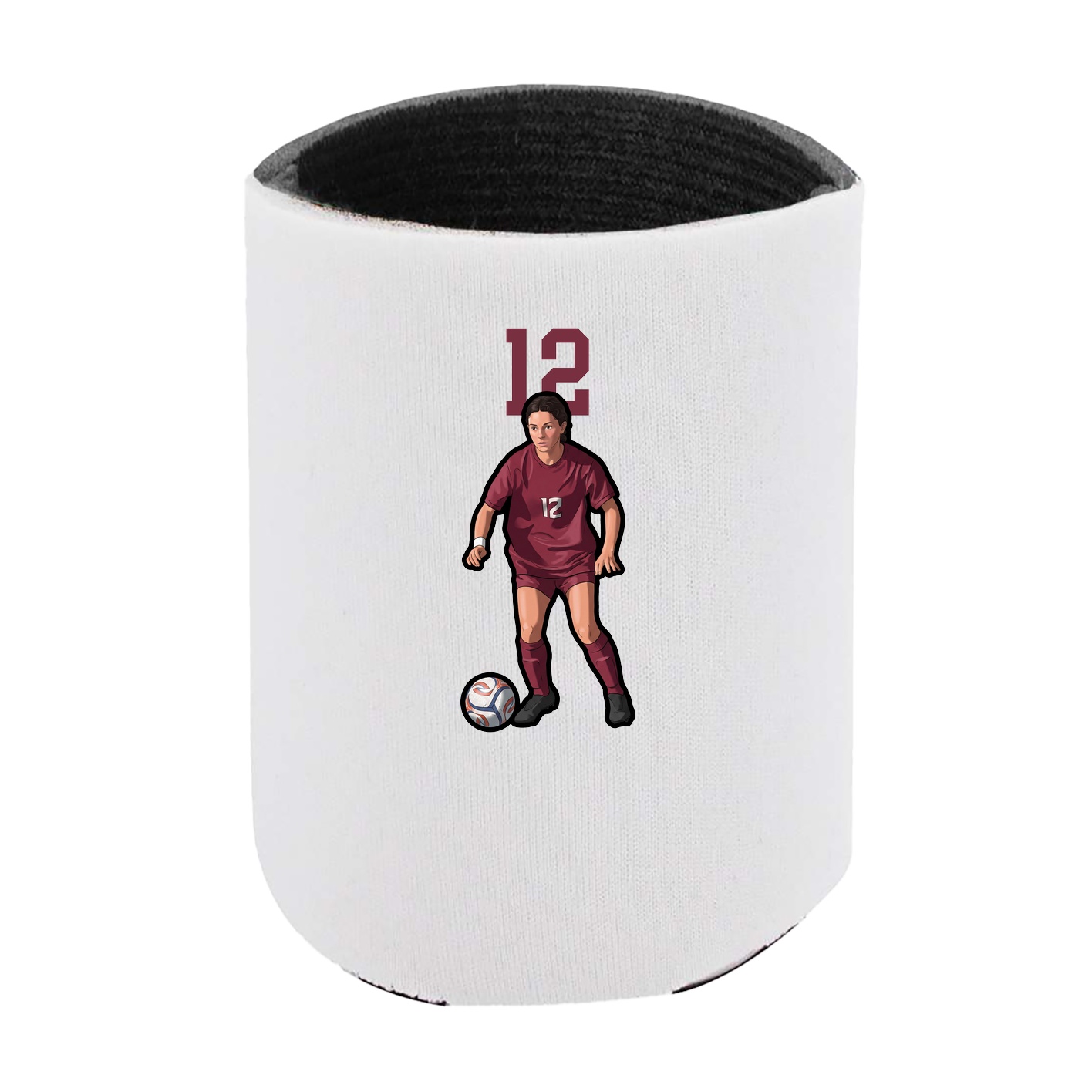 Can Holder — Number Top in White