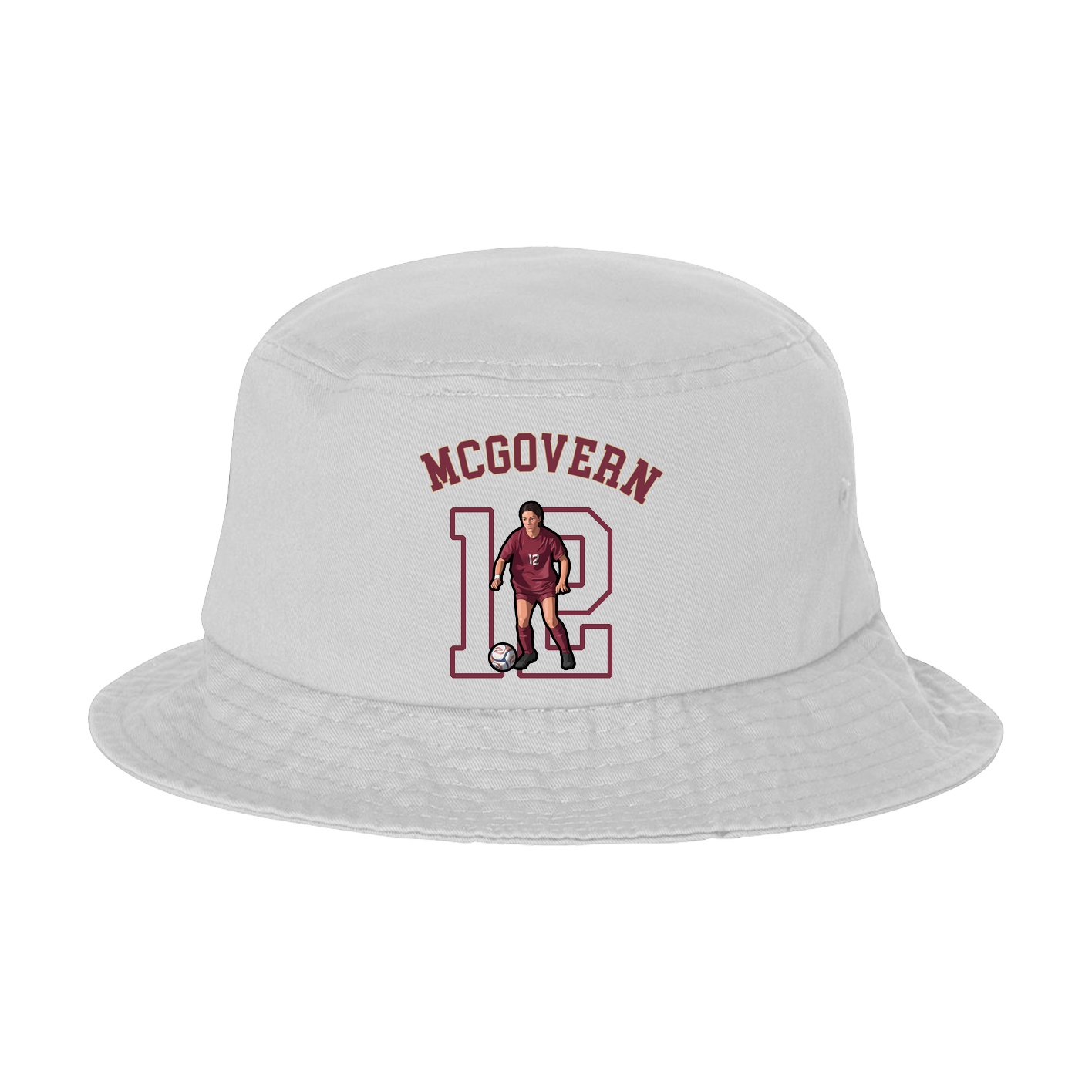 Bucket Cap — Shirsey Arch in White