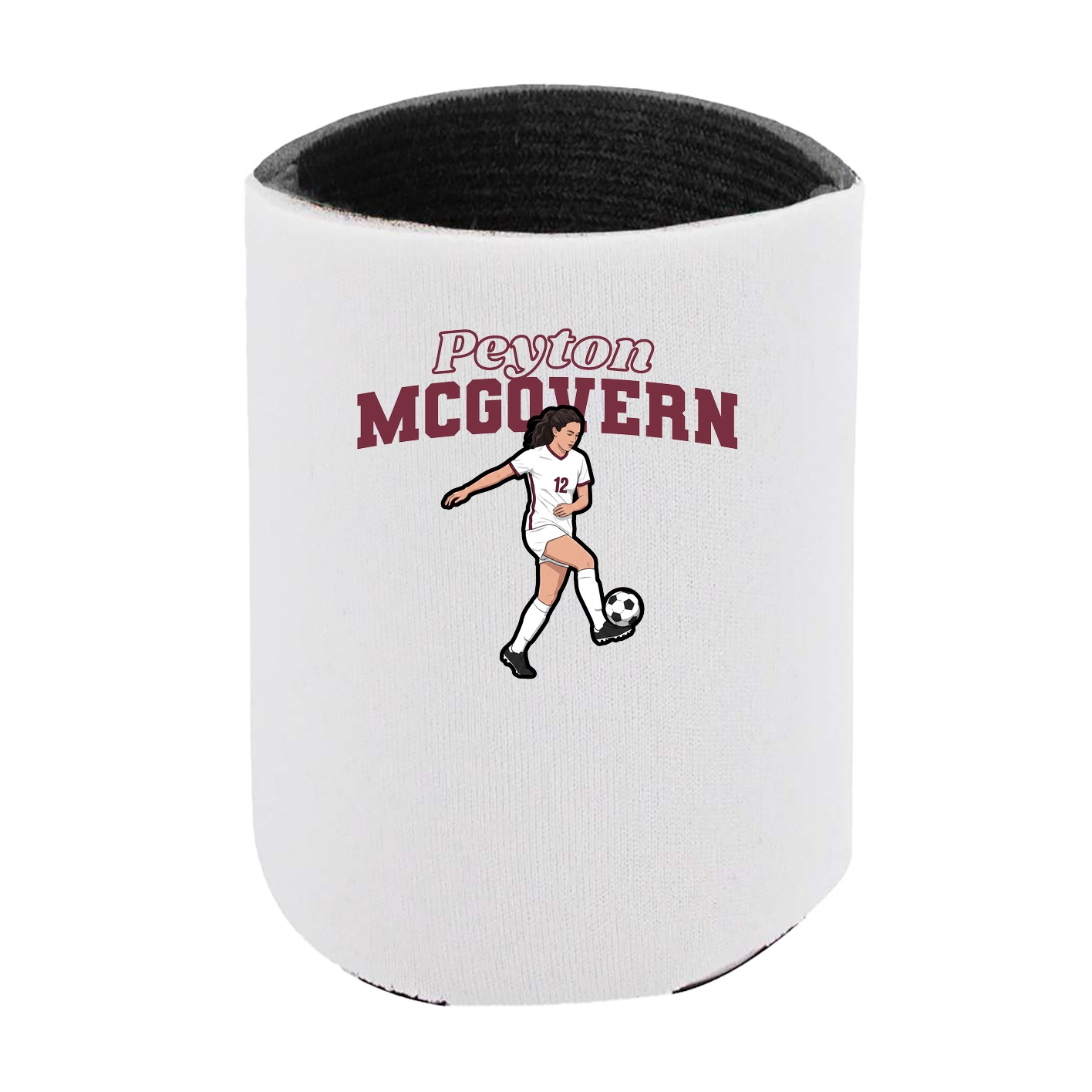 Can Holder — Name Arch in White
