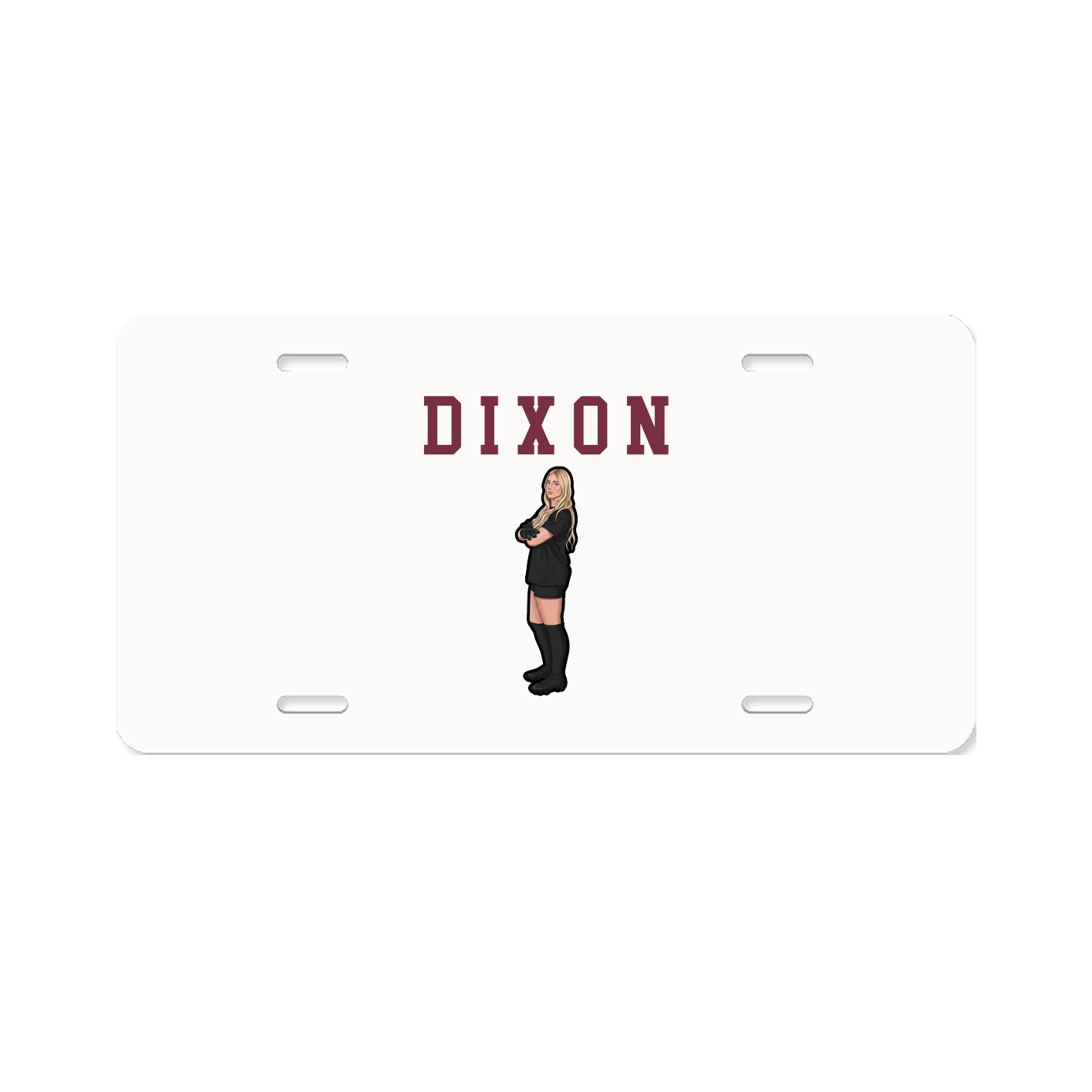License Plate — Shirsey in Classic