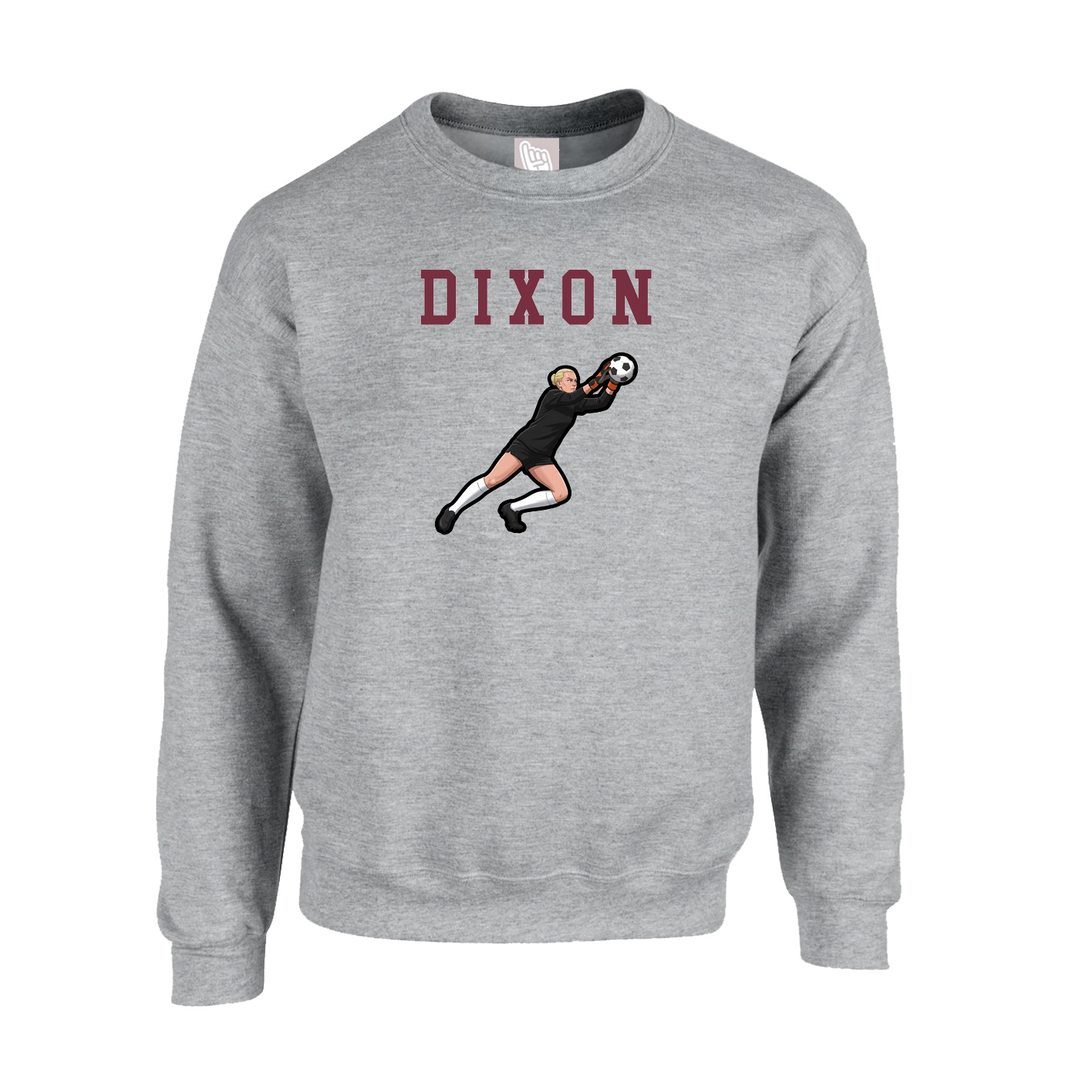Fleece Crew — Shirsey in Grey