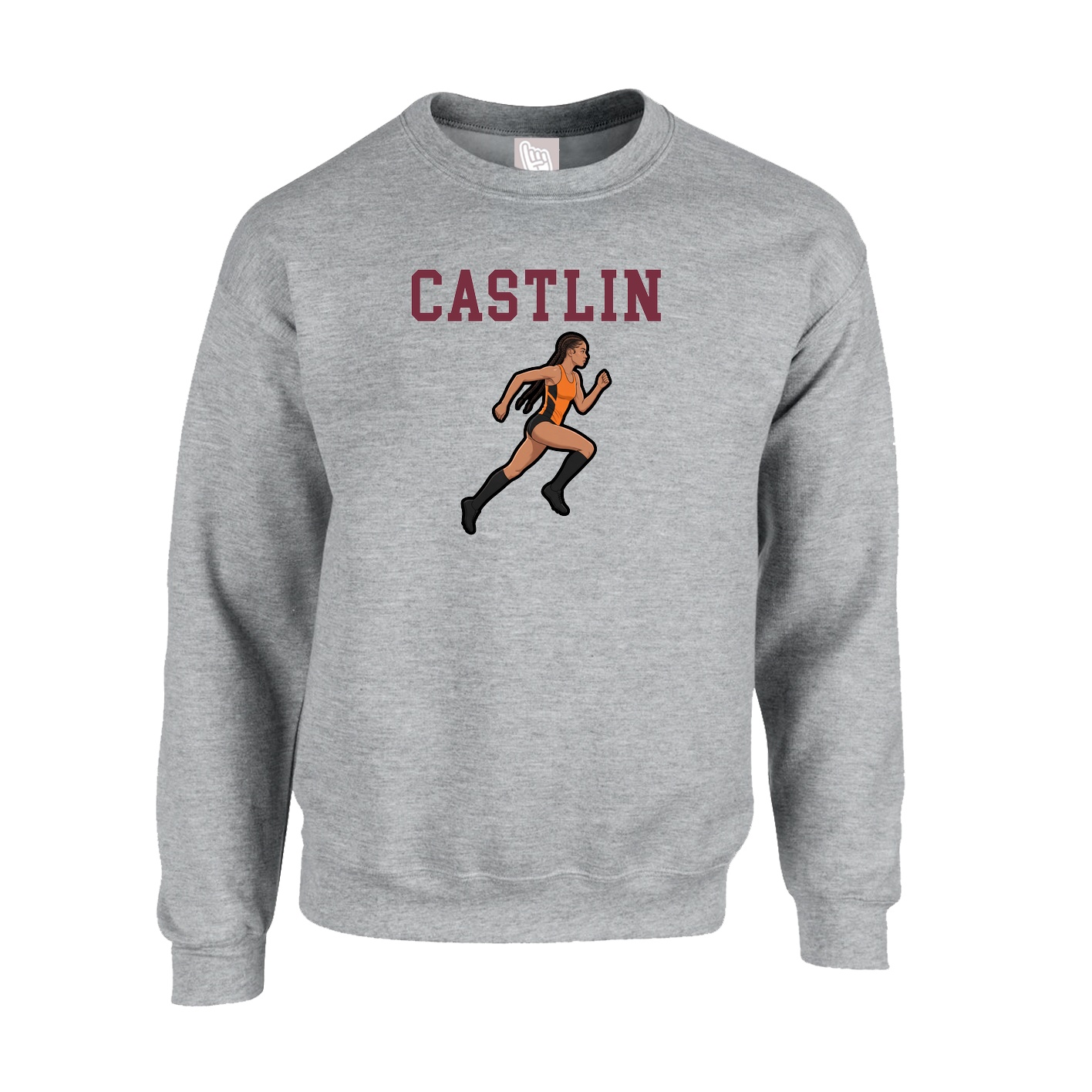 Fleece Crew — Shirsey in Grey