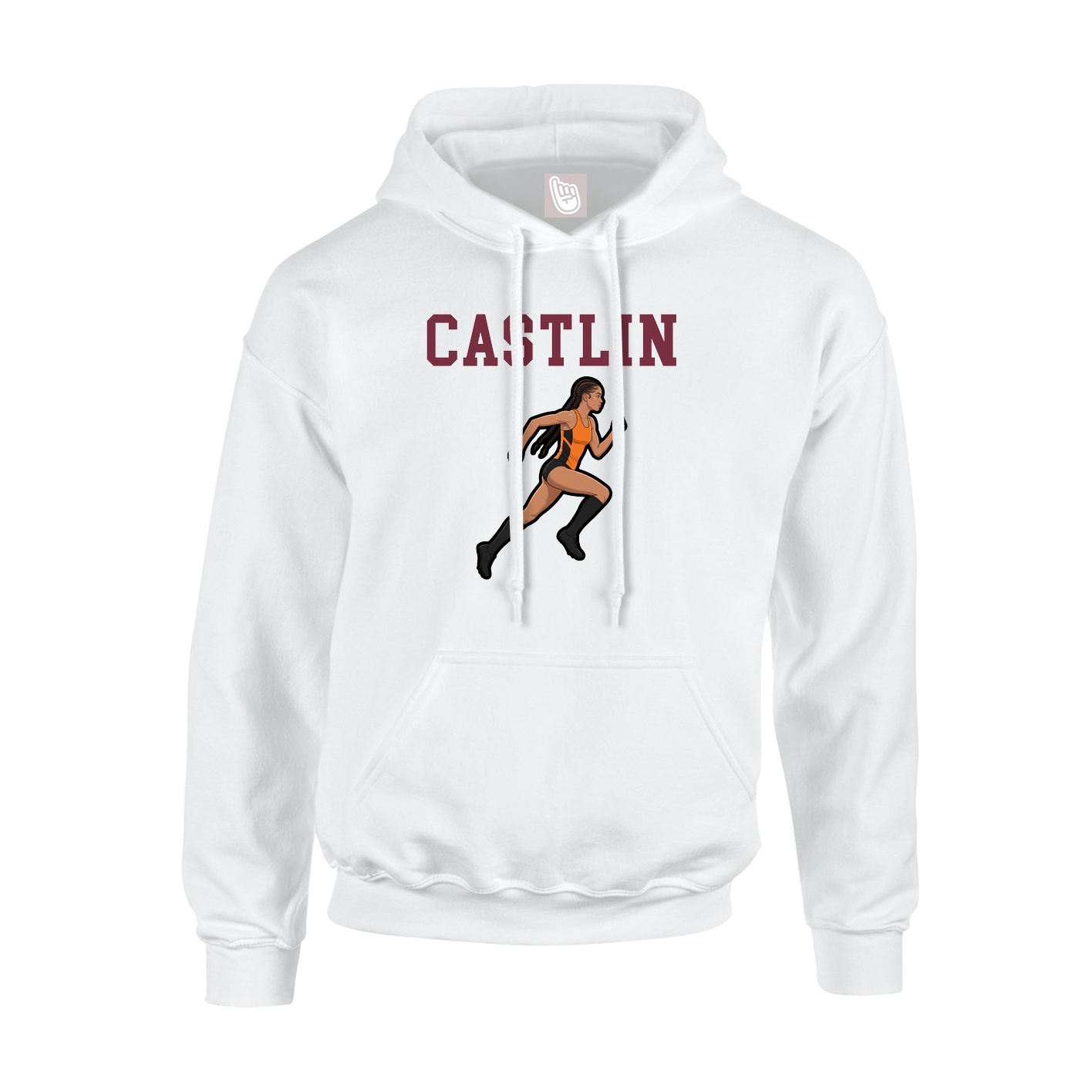 Youth Hoodie — Shirsey in White