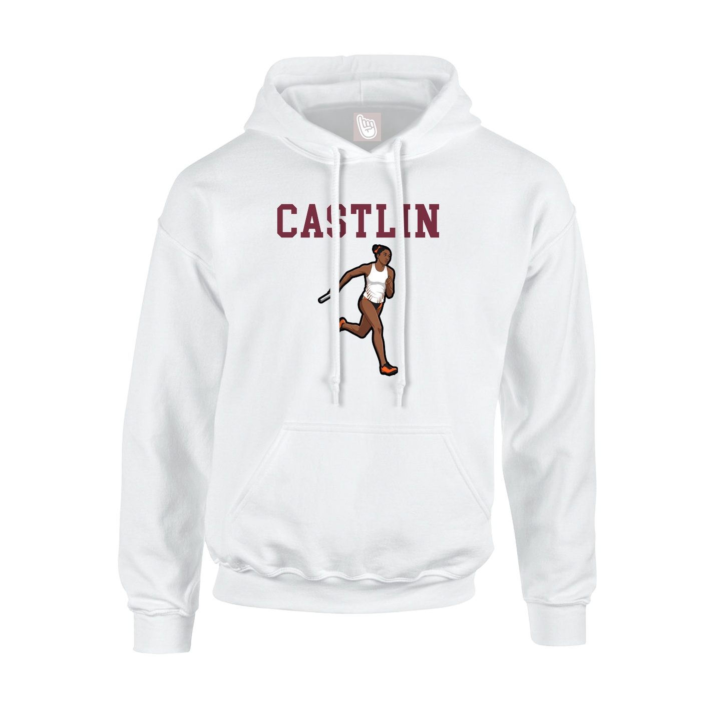 Youth Hoodie — Shirsey in White