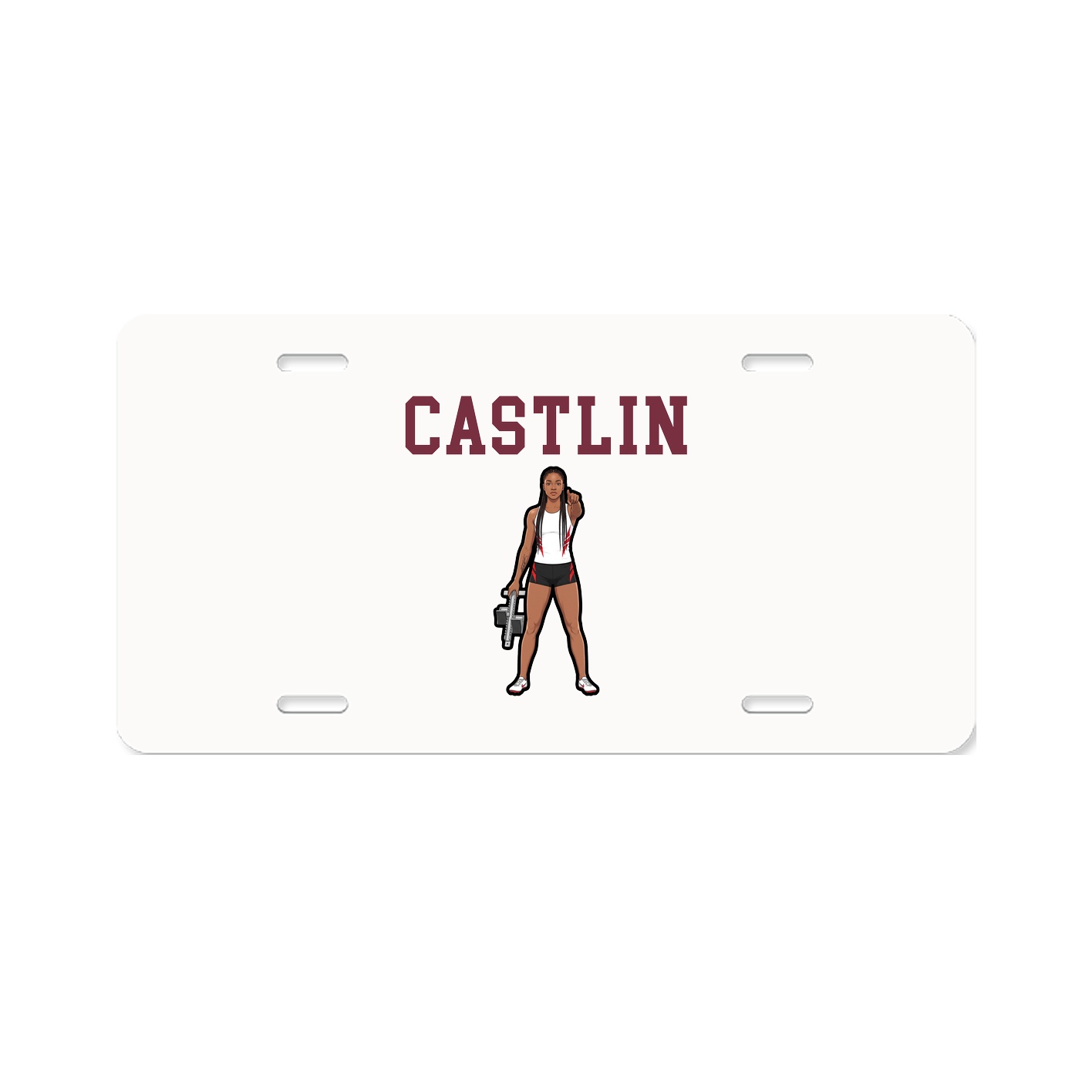 License Plate — Shirsey in Classic