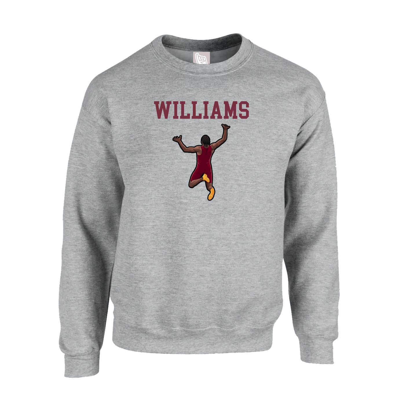 Fleece Crew — Shirsey in Grey