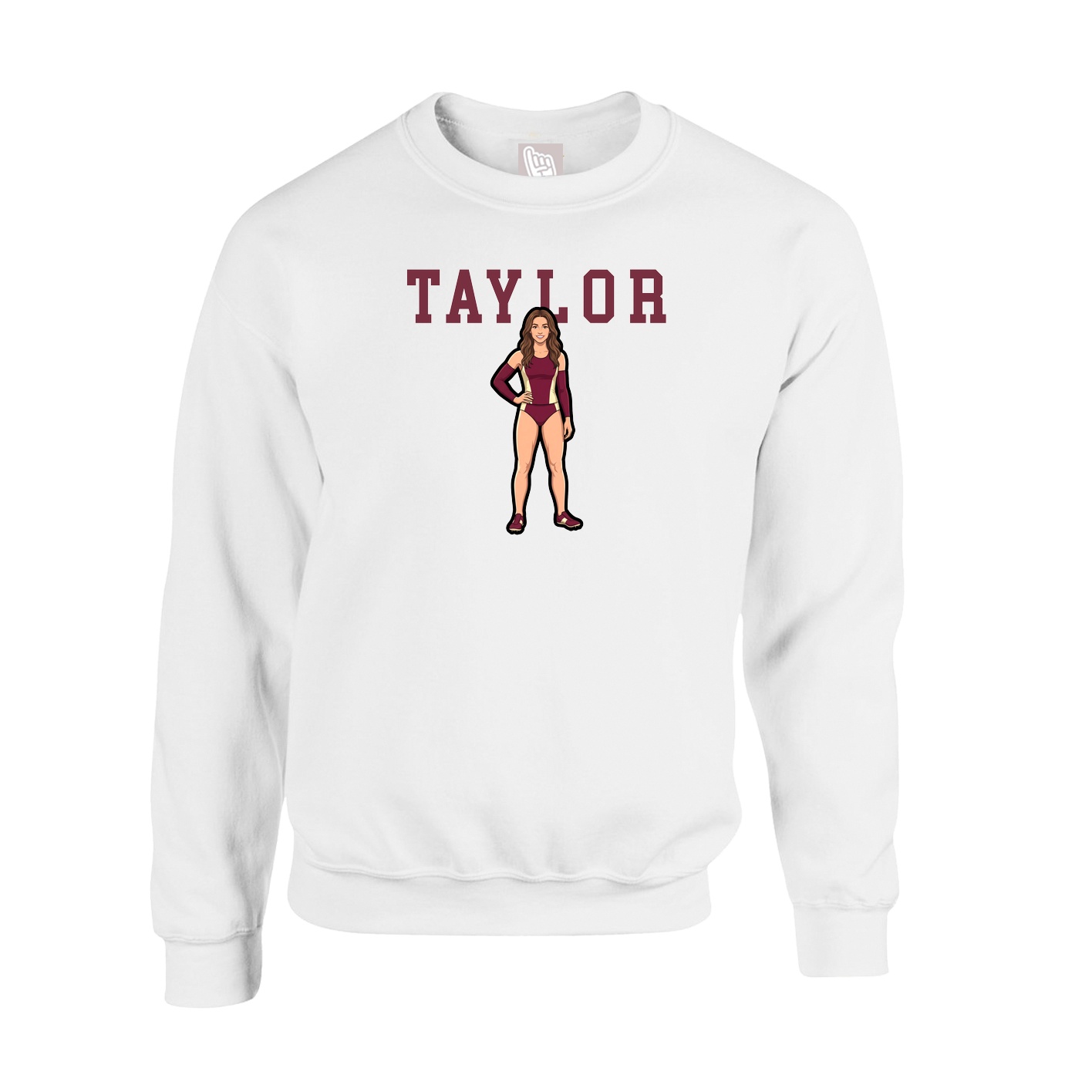 Fleece Crew — Shirsey in White