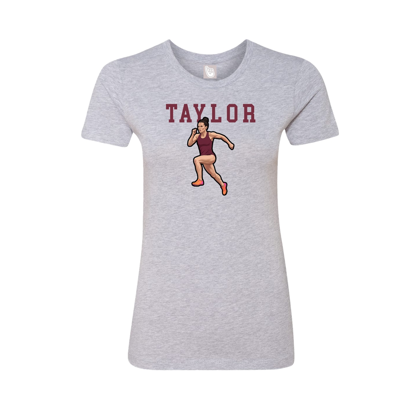 Fitted Women's Tee — Shirsey in Grey
