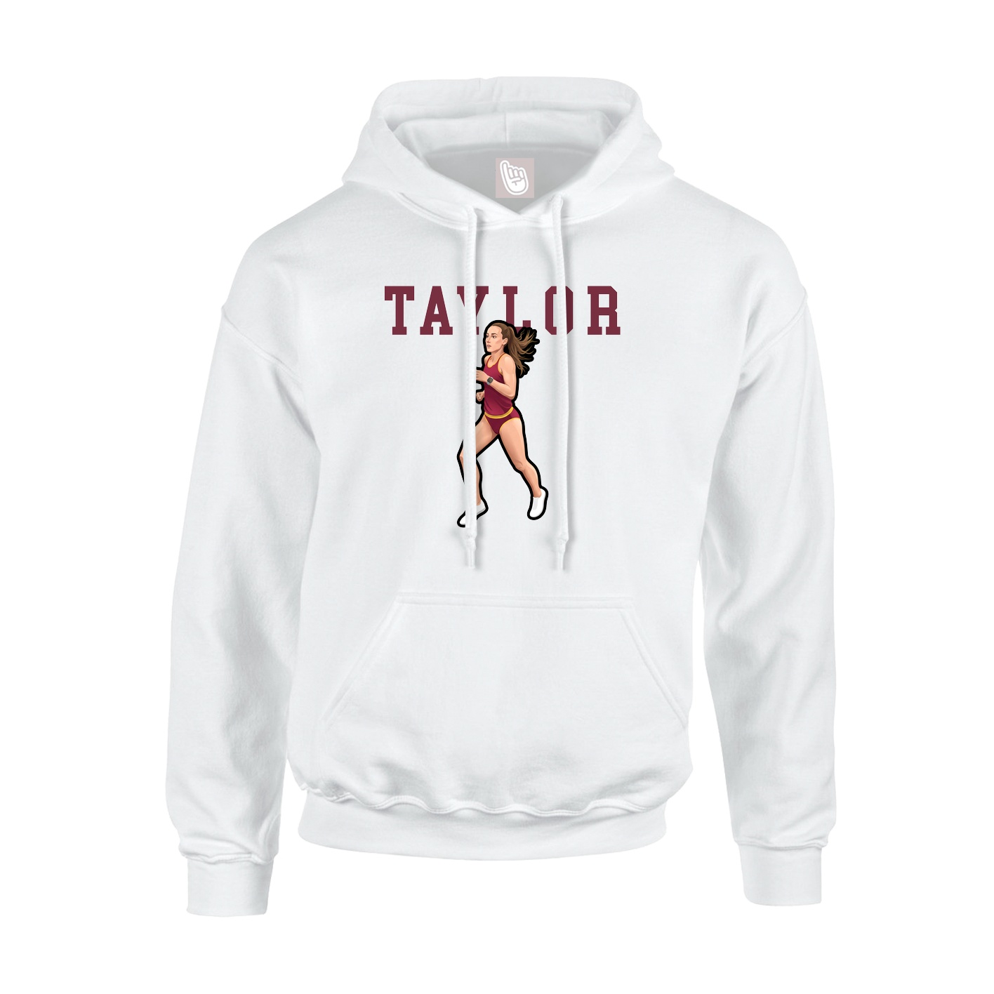 Hoodie — Shirsey in White