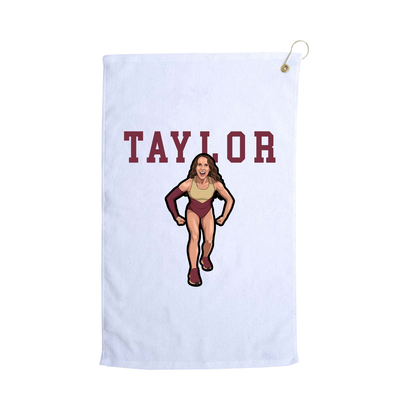 Golf Towel — Shirsey in White