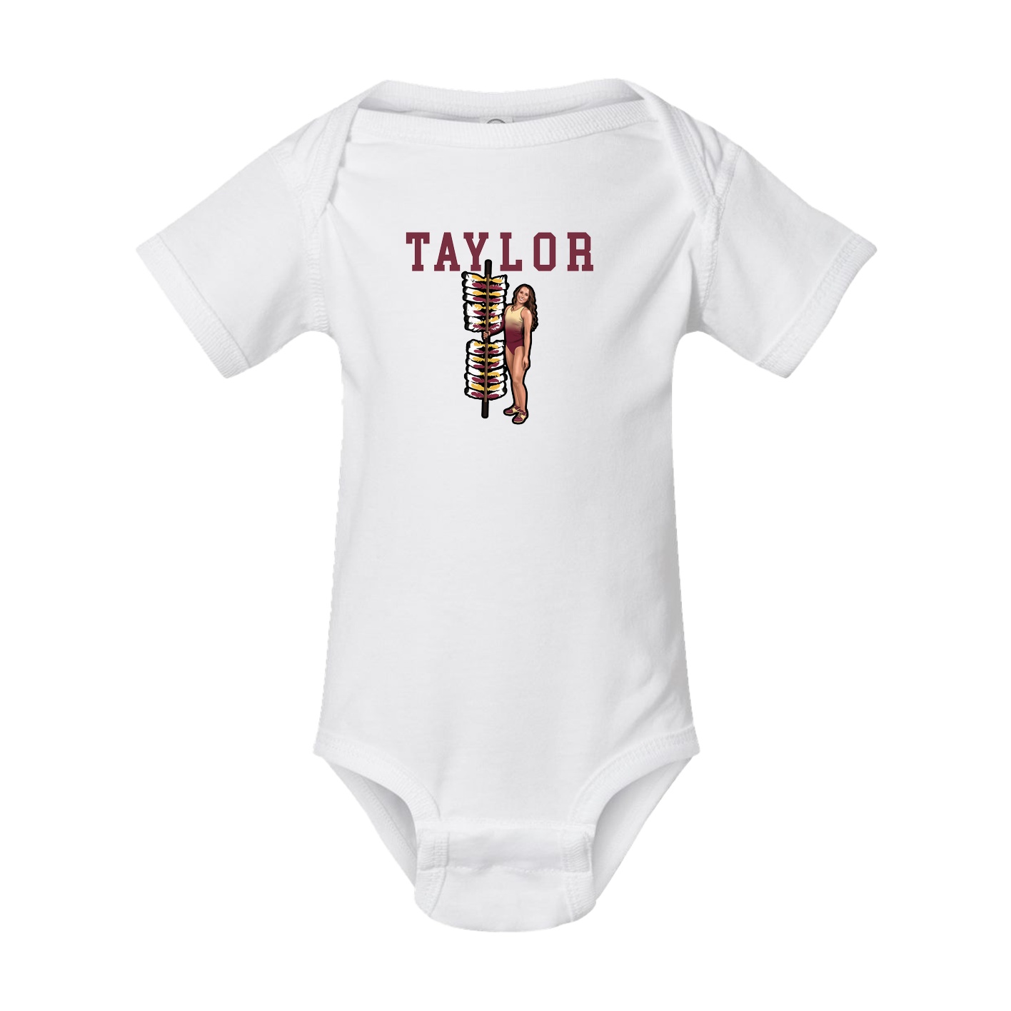 Baby Onesie — Shirsey in White