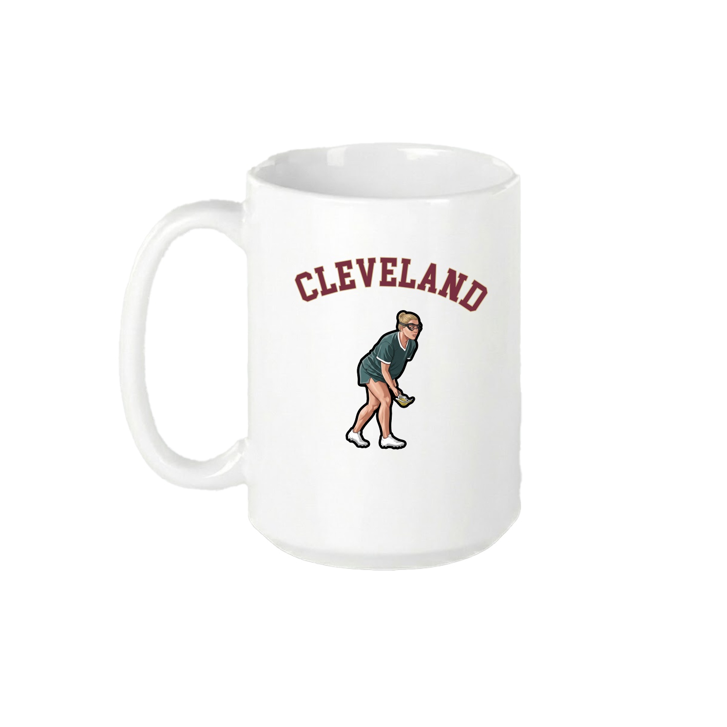 15oz Coffee Mug — Shirsey Arch in White