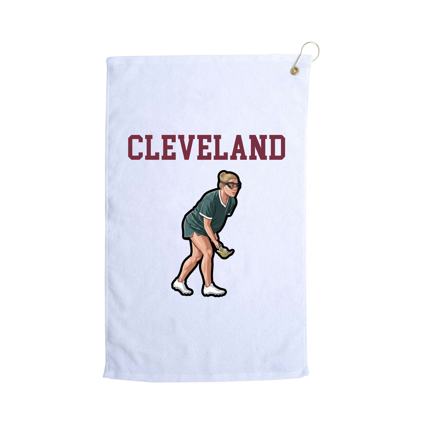 Golf Towel — Shirsey in White