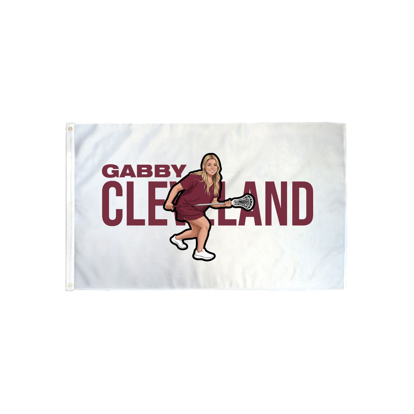 3x5 Flag — Player Name in Classic