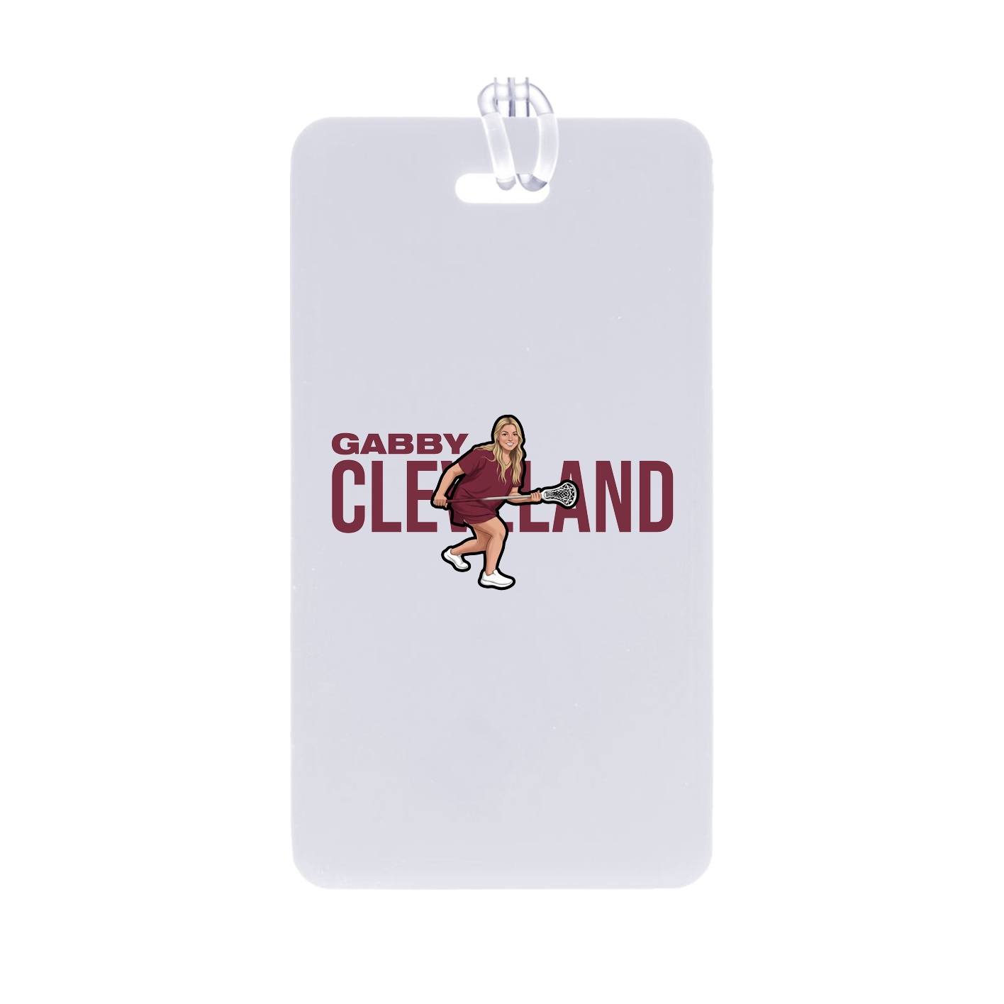 Bag Tag — Player Name in Classic