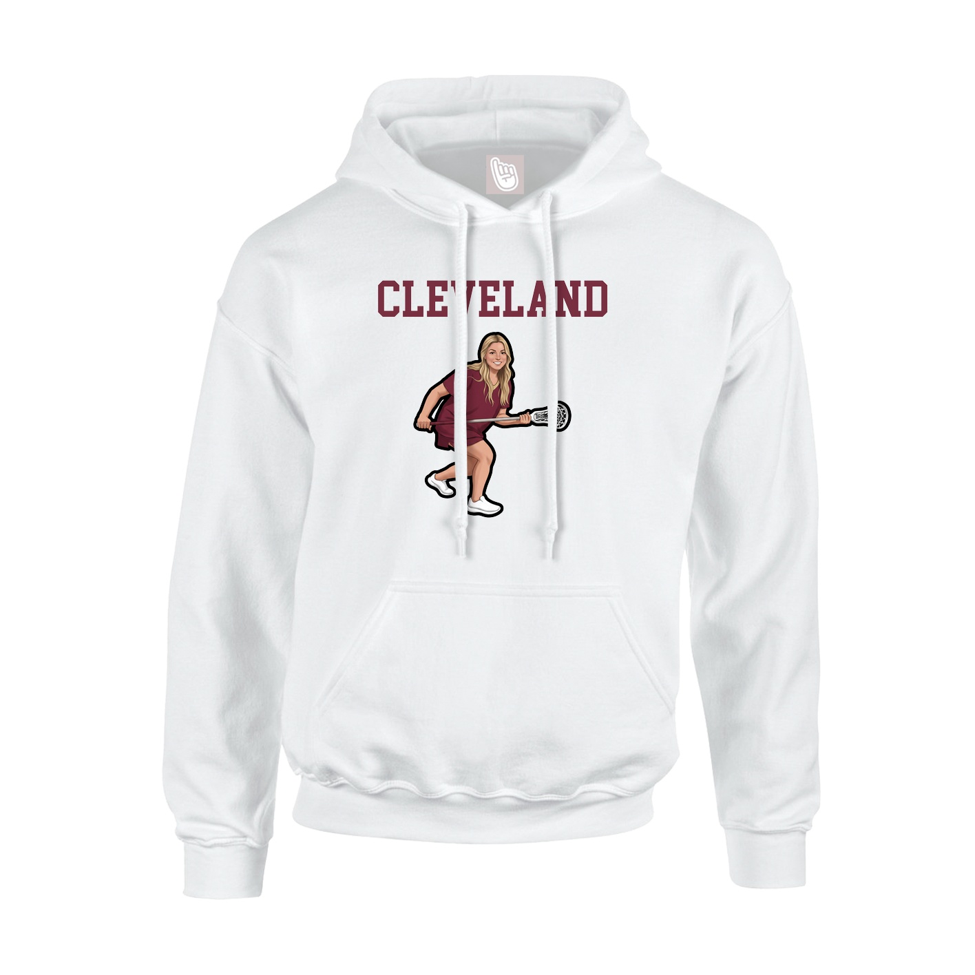 Youth Hoodie — Shirsey in White