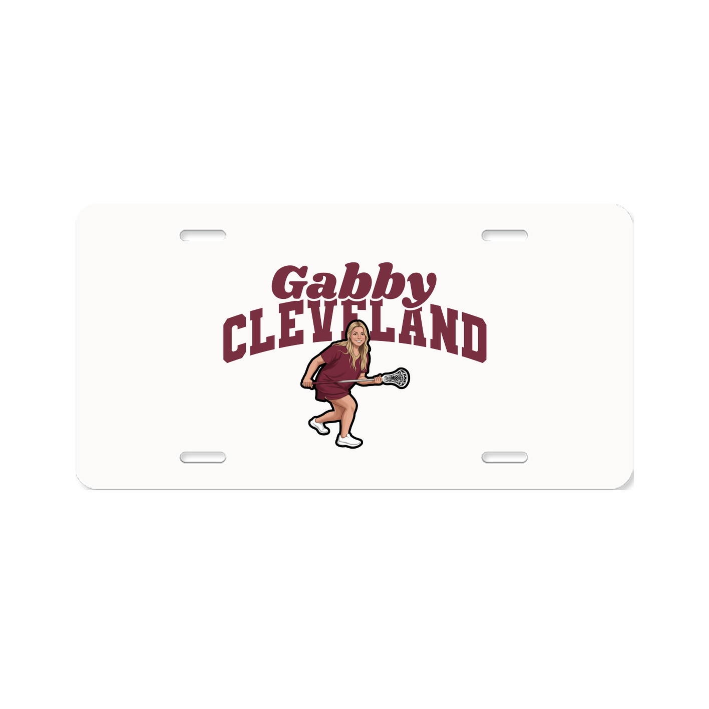 License Plate — Signature Arch in Classic