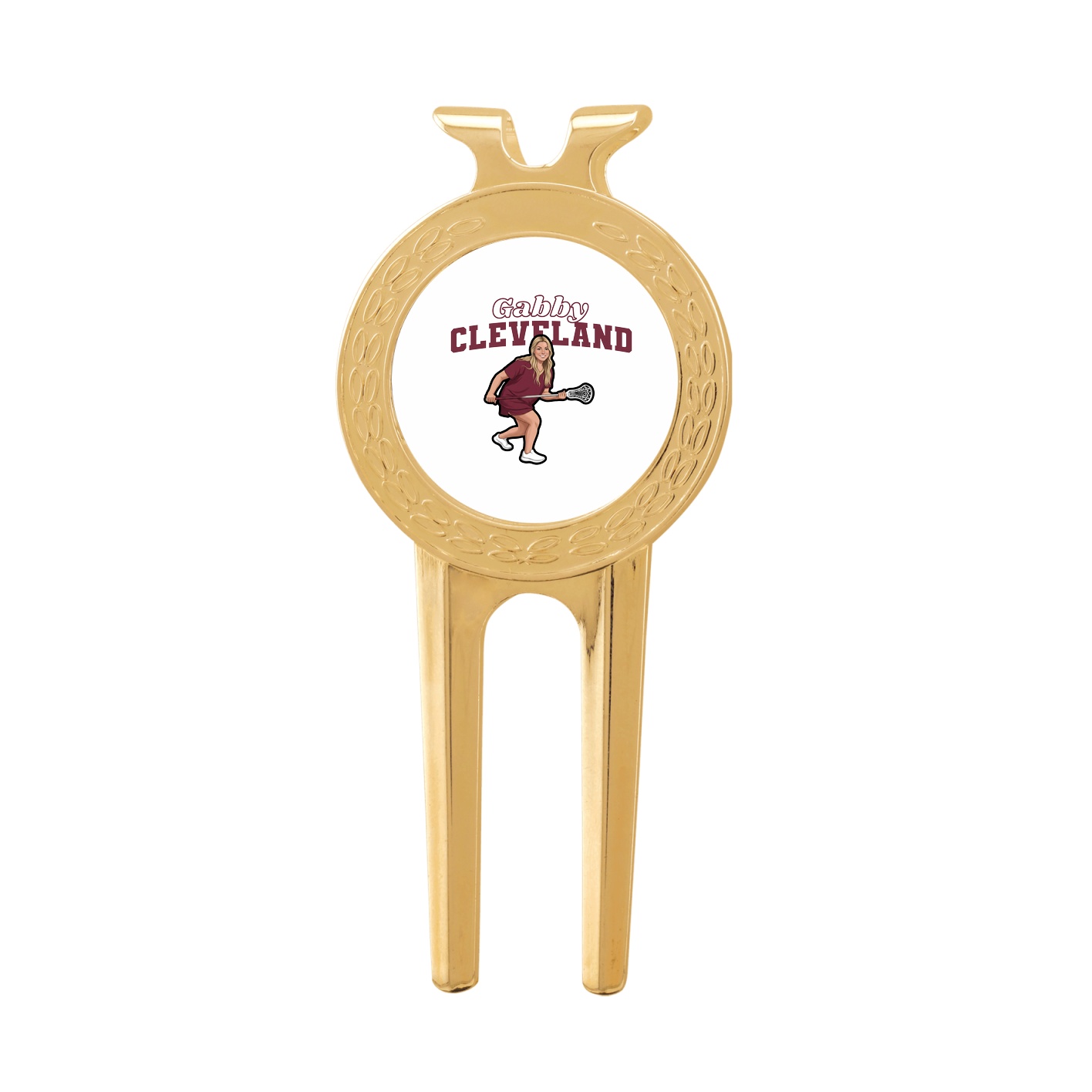 Divot Tool with Ball Marker — Name Arch in Classic