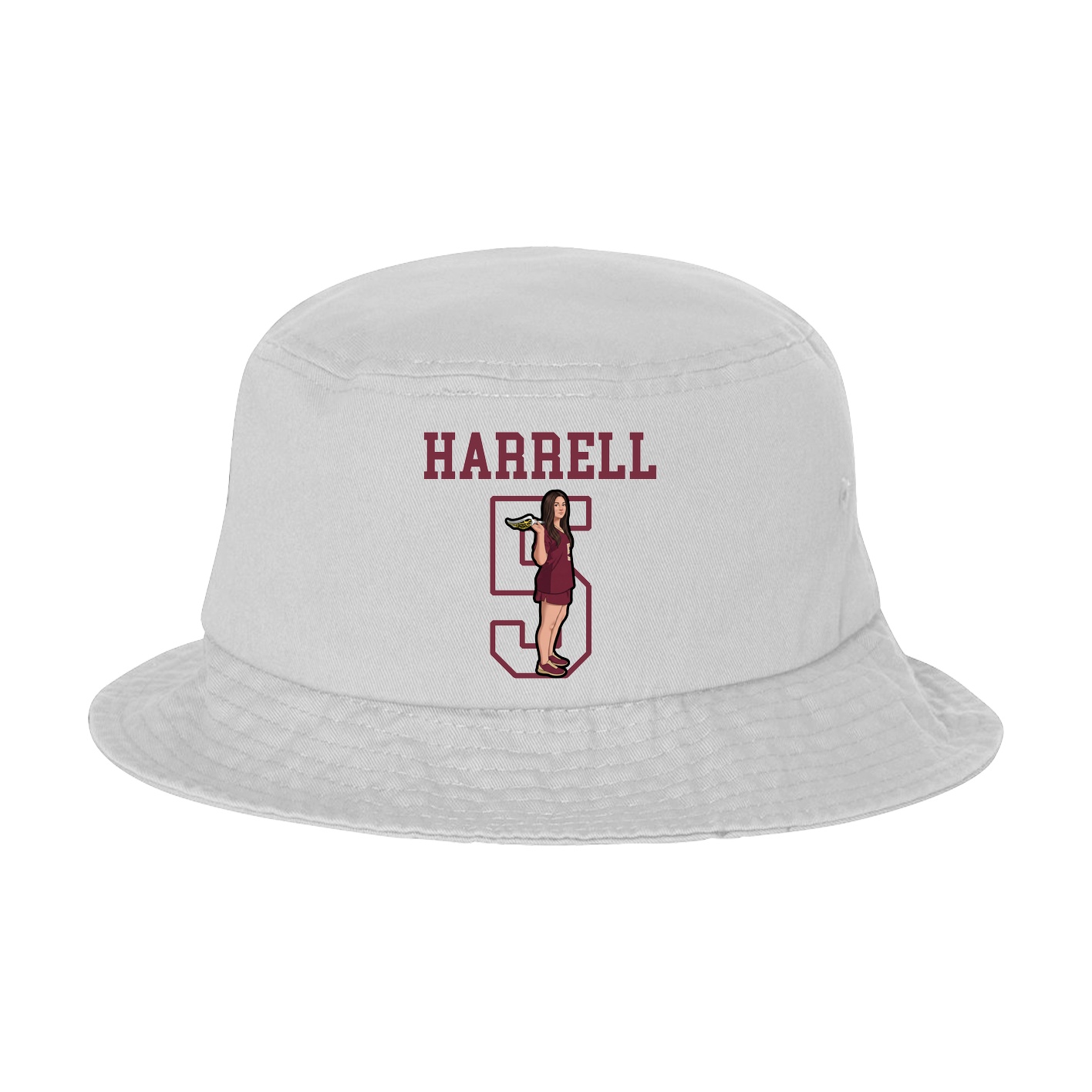 Bucket Cap — Shirsey in White