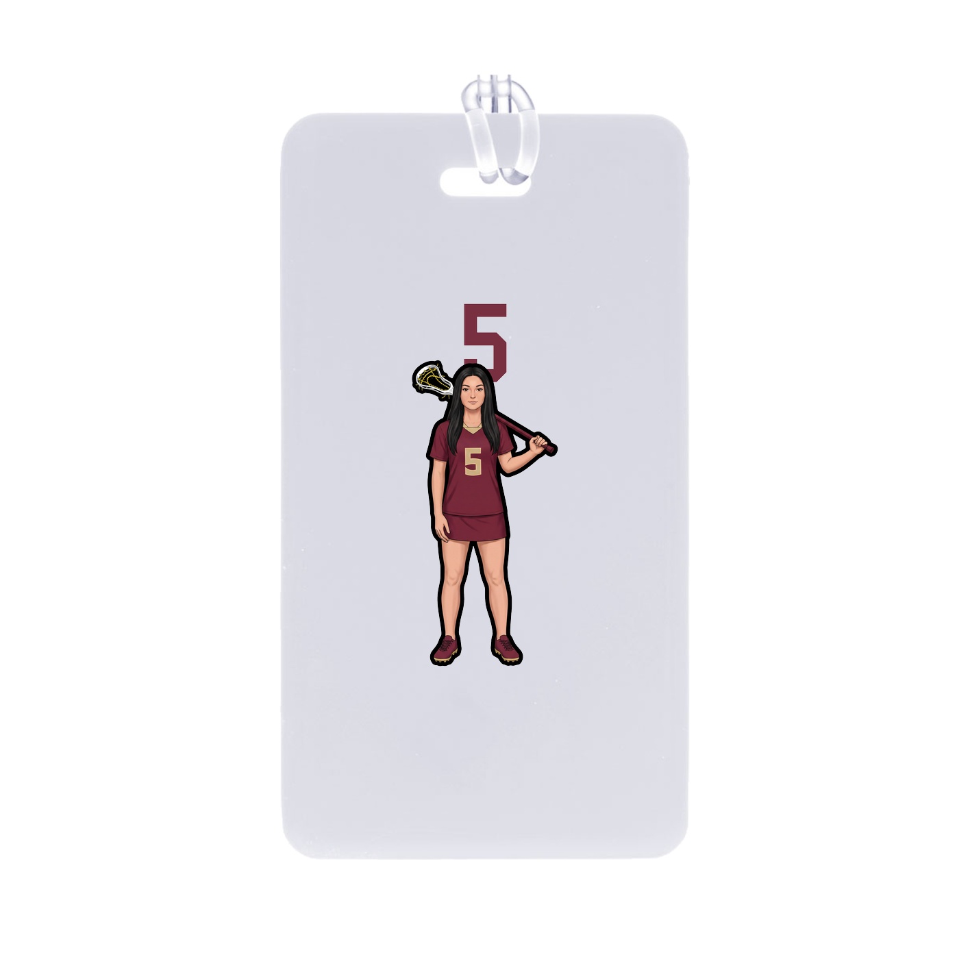 Bag Tag — Number Top in Classic