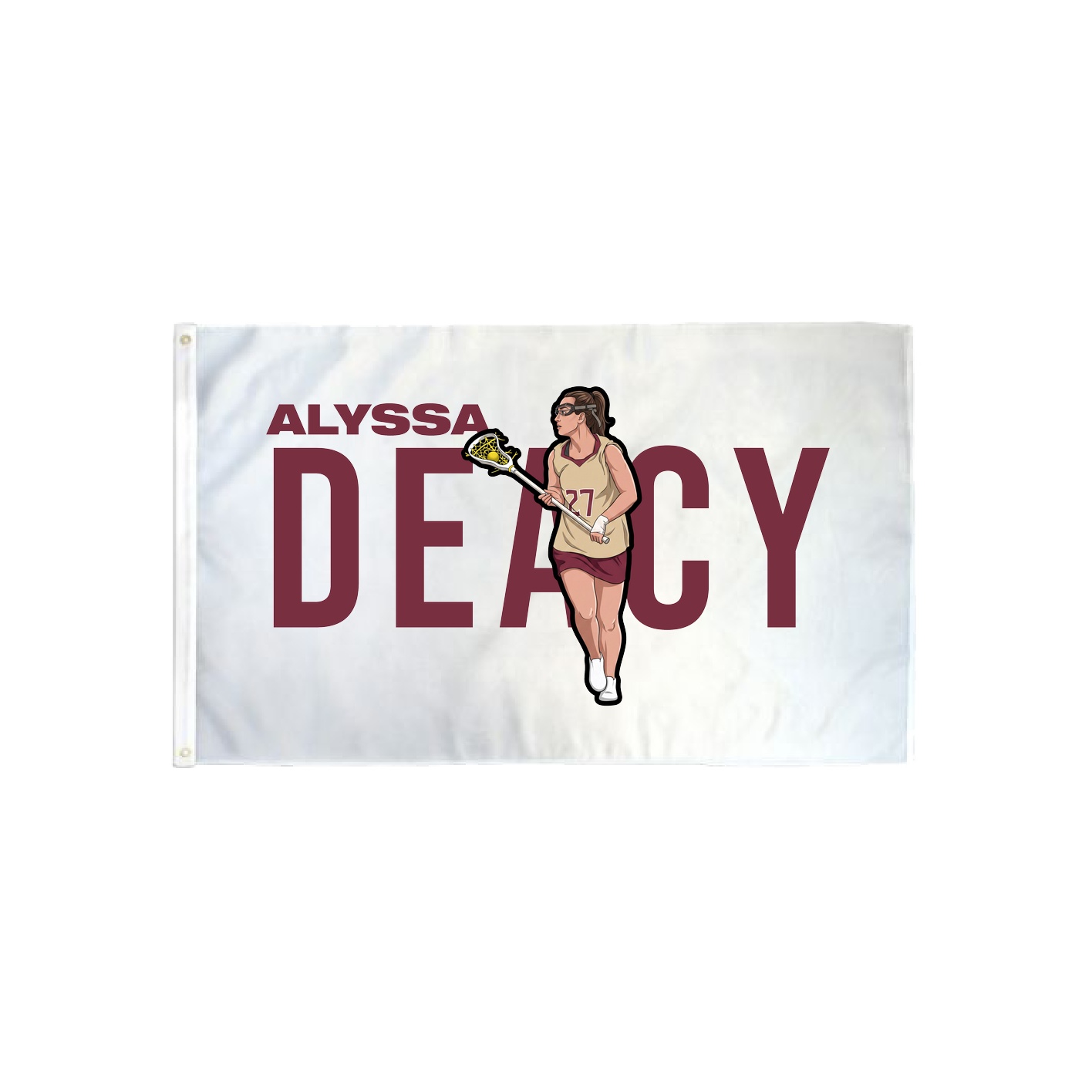 3x5 Flag — Player Name in Classic