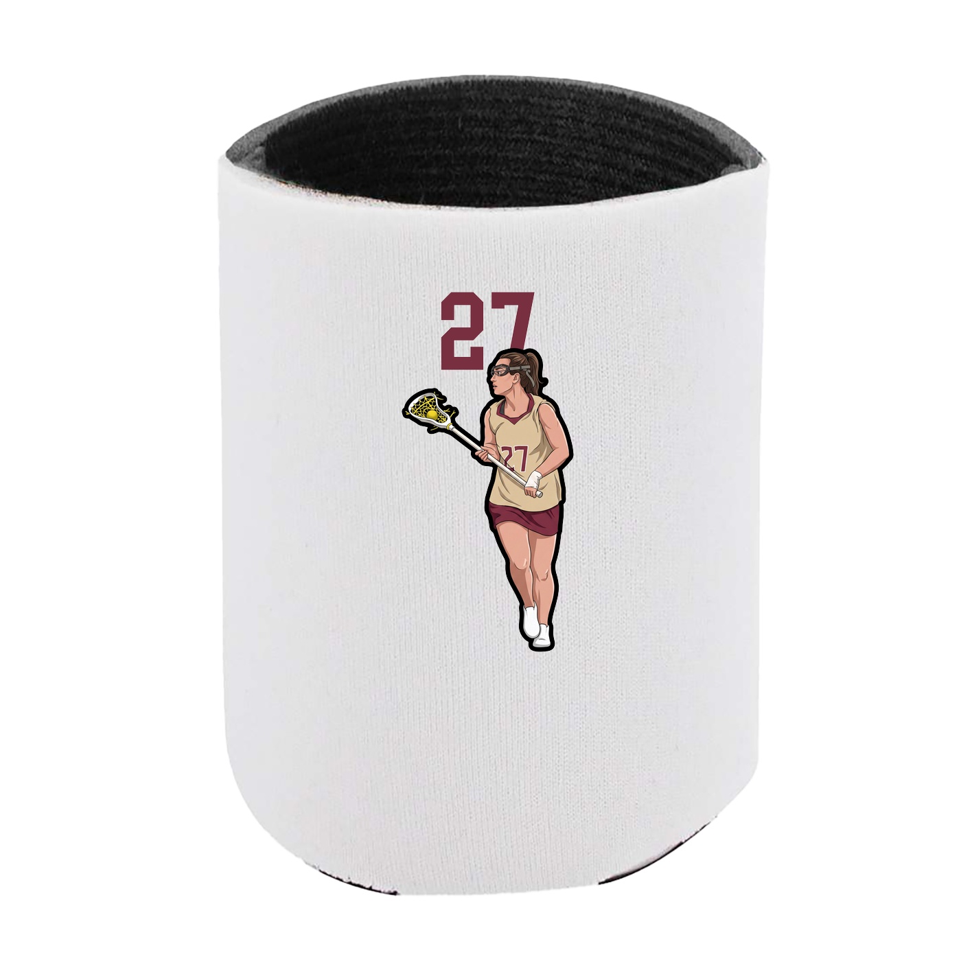 Can Holder — Number Top in White