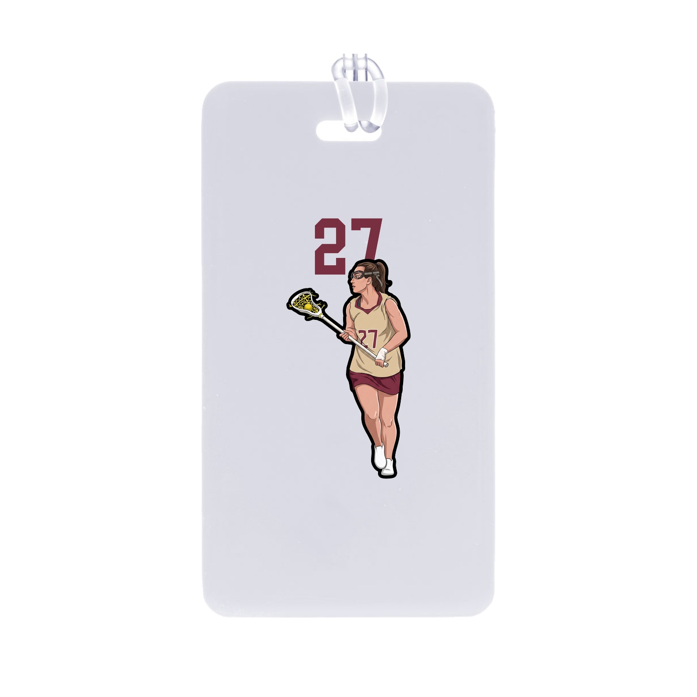 Bag Tag — Number Top in Classic