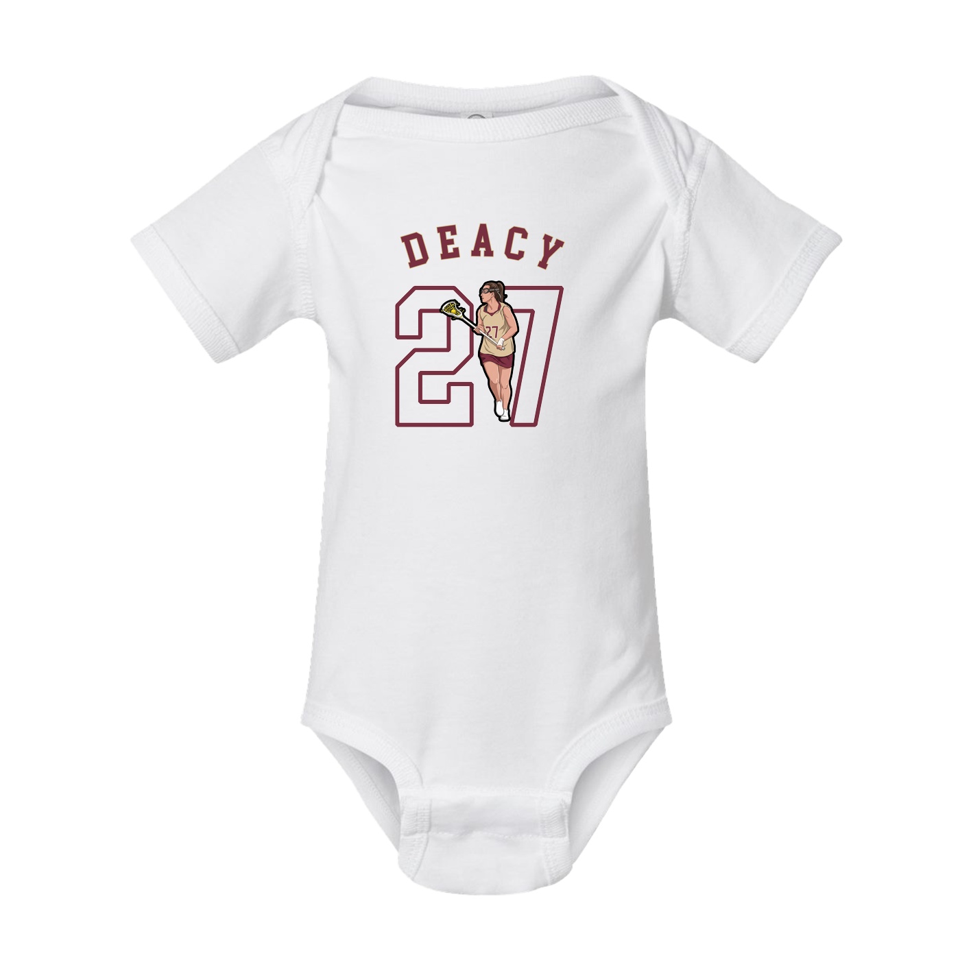Baby Onesie — Shirsey Arch in White