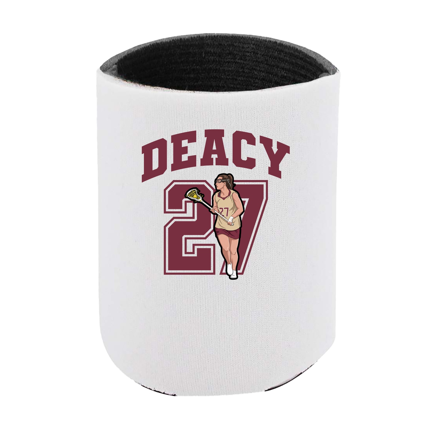 Can Holder — Number in White