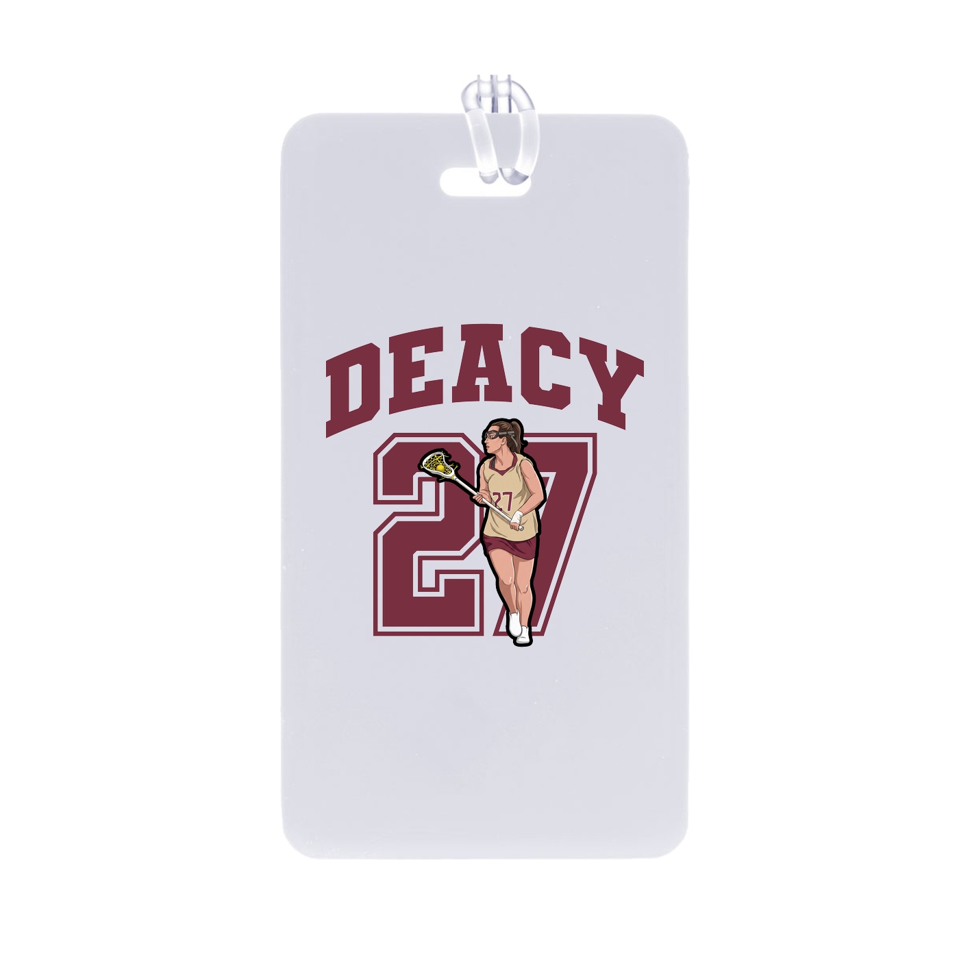 Bag Tag — Number in Classic