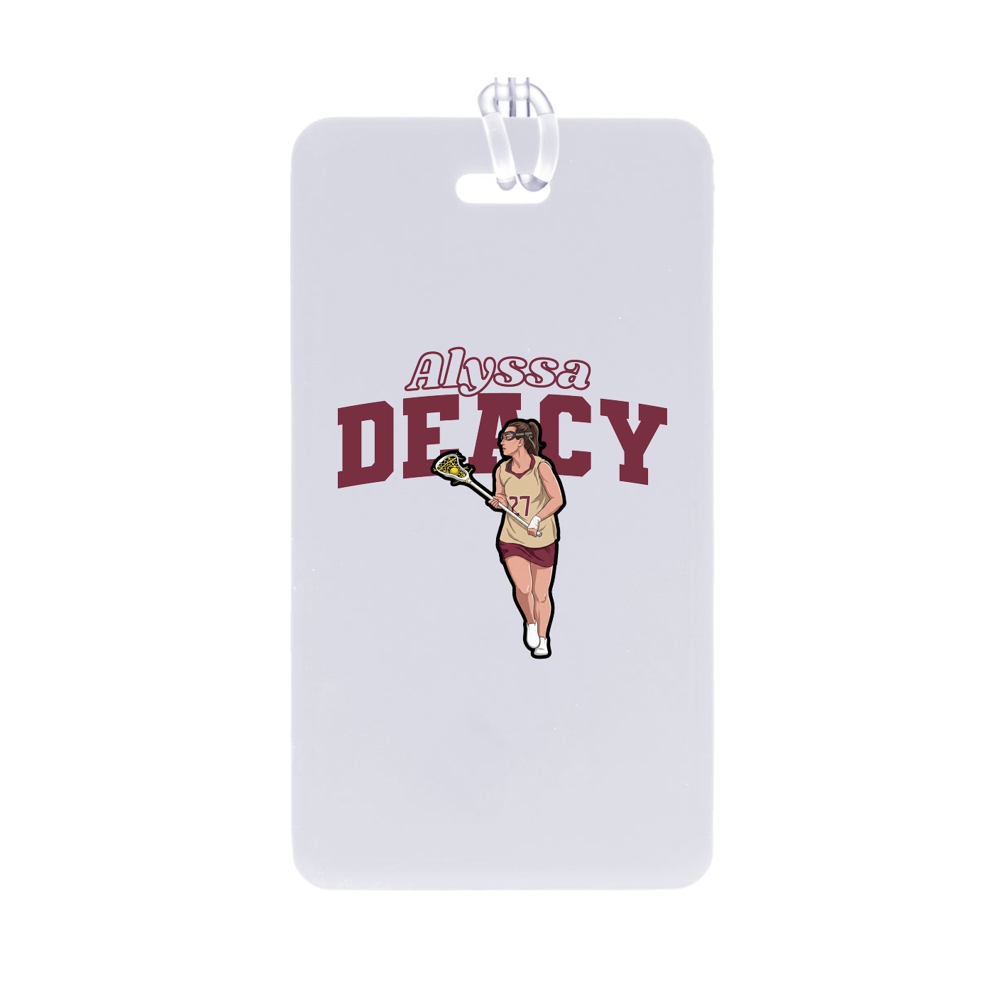 Bag Tag — Name Arch in Classic