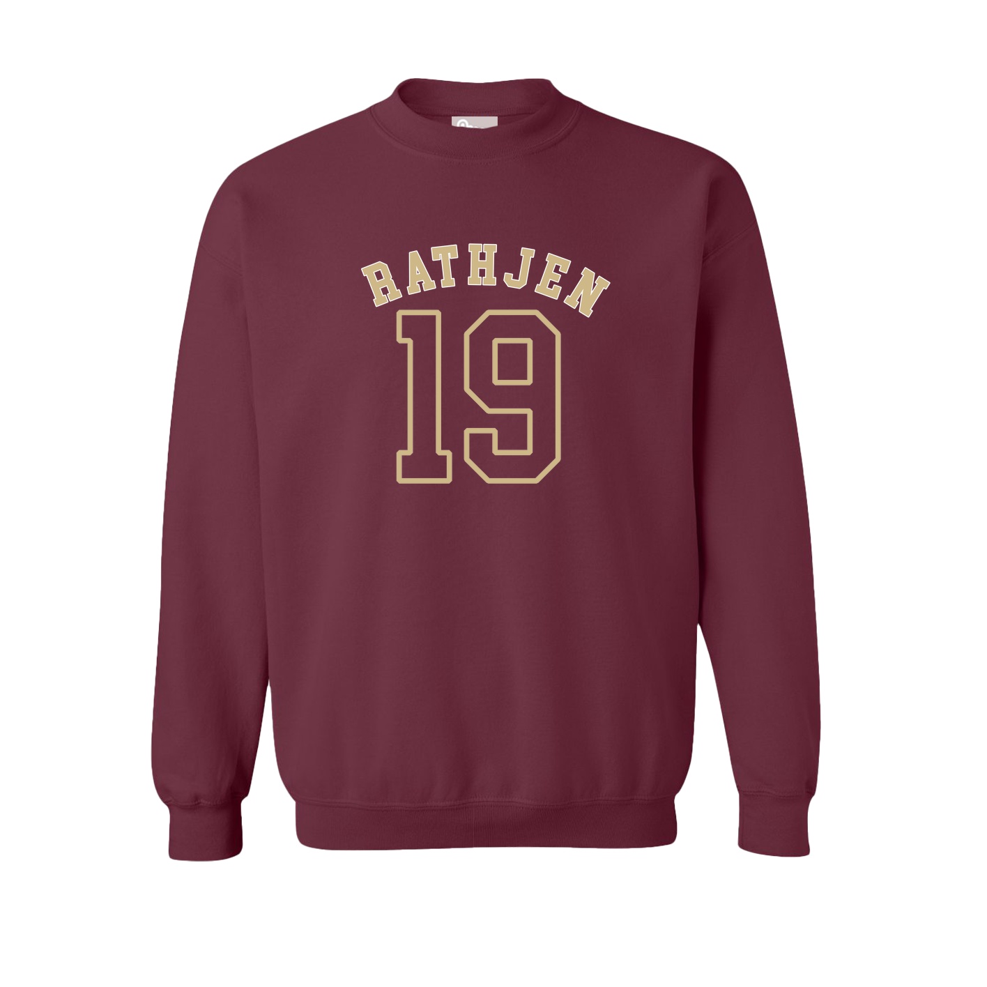 Fleece Crew — Shirsey Arch in Maroon