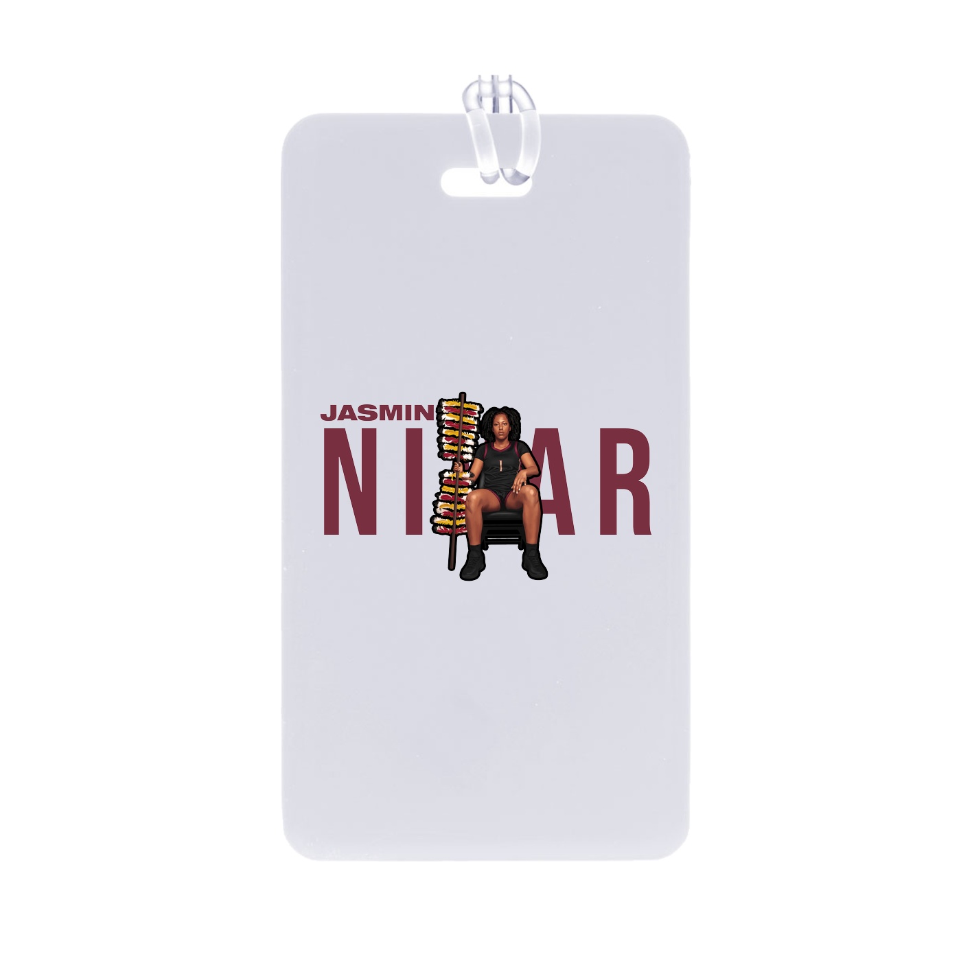 Bag Tag — Player Name in Classic