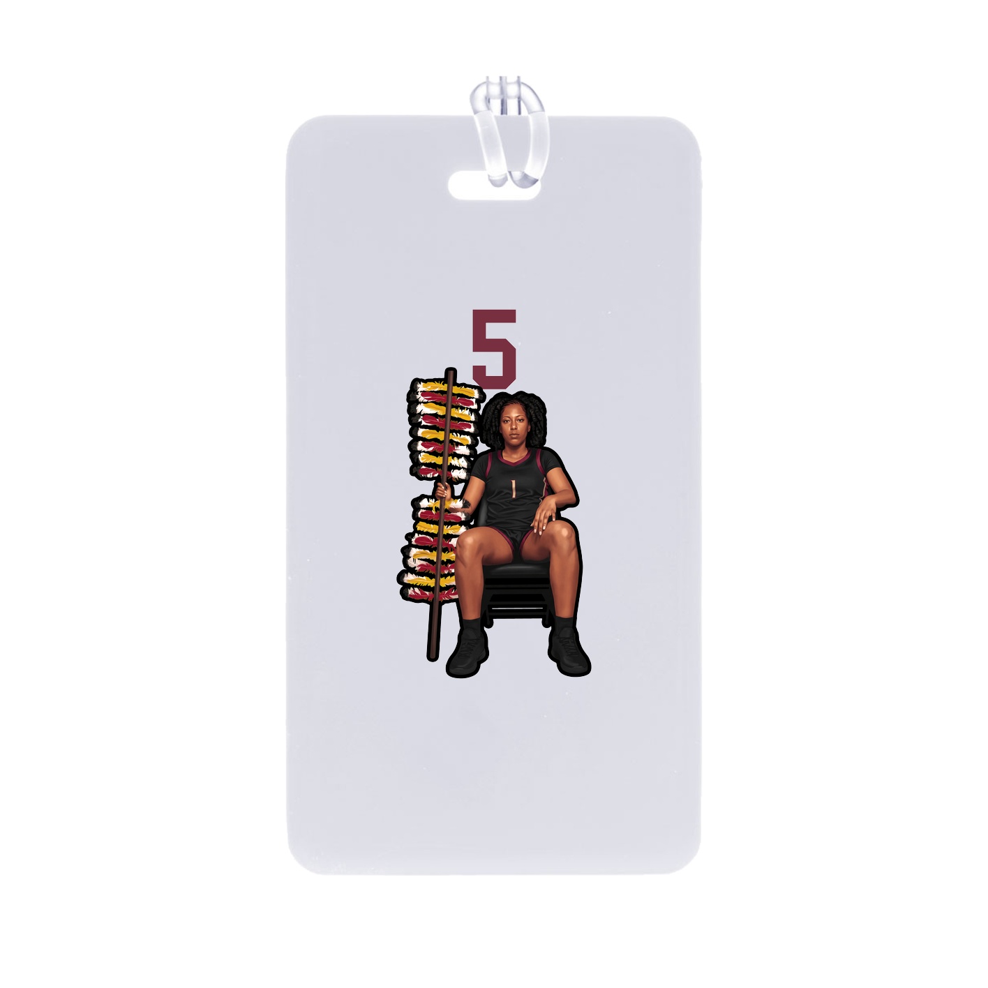 Bag Tag — Number Top in Classic