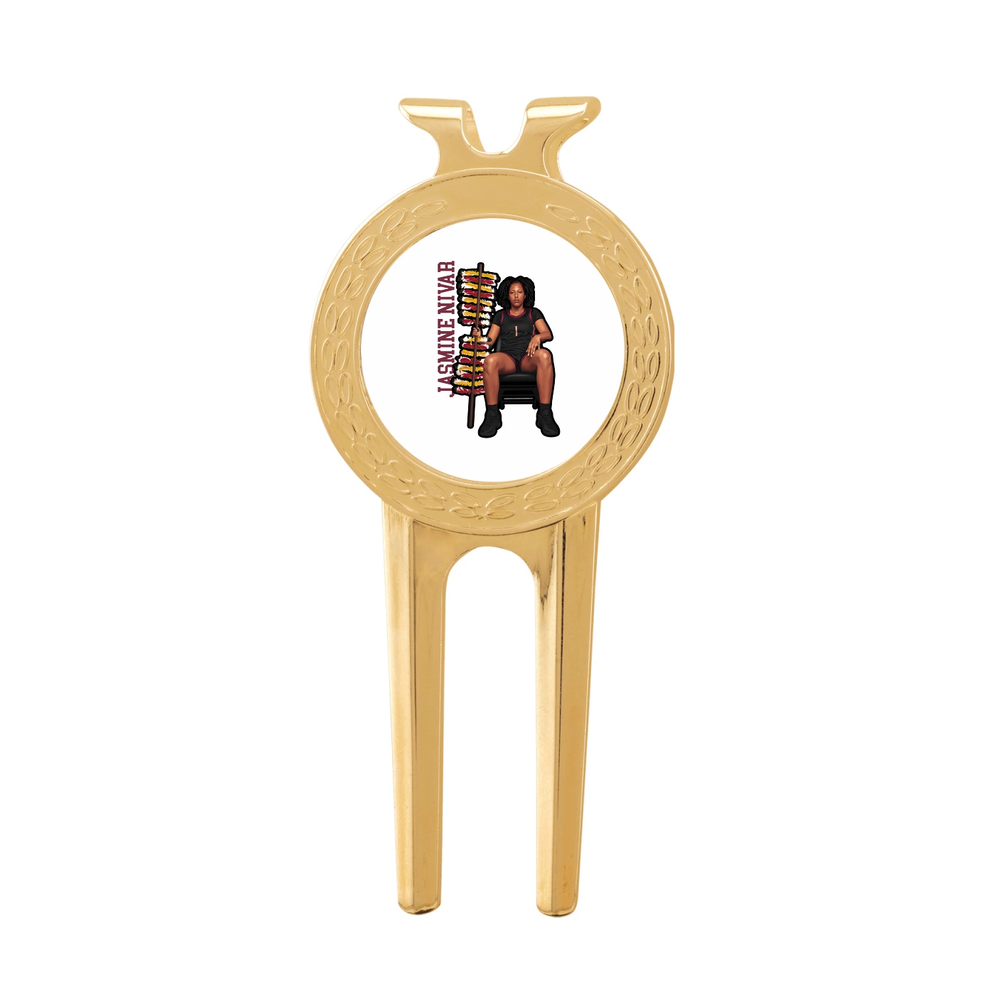 Divot Tool with Ball Marker — Name Vertical in Classic