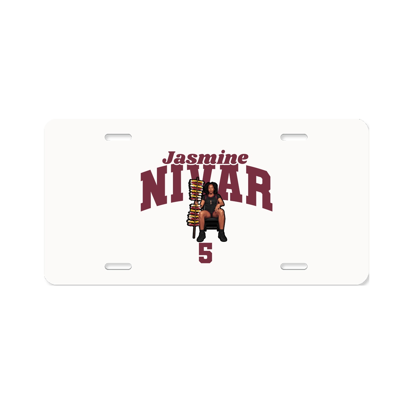 License Plate — Signature Arch in Classic