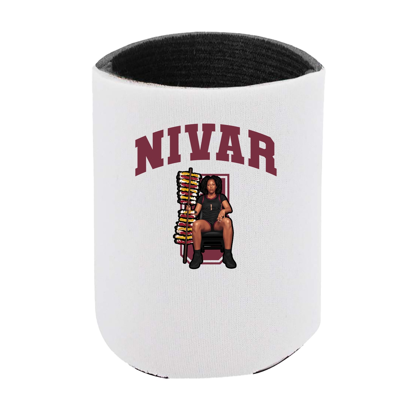 Can Holder — Number in White