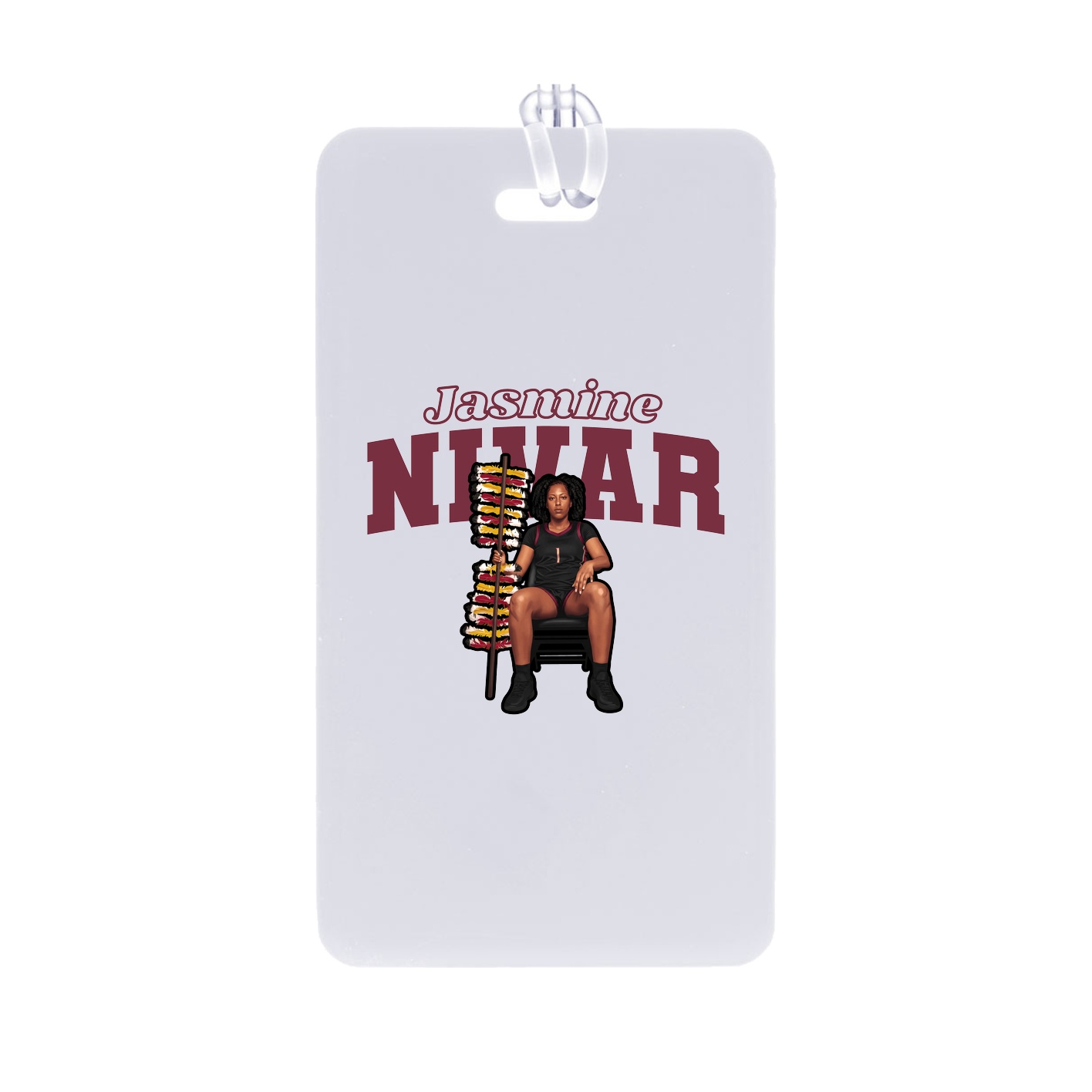 Bag Tag — Name Arch in Classic