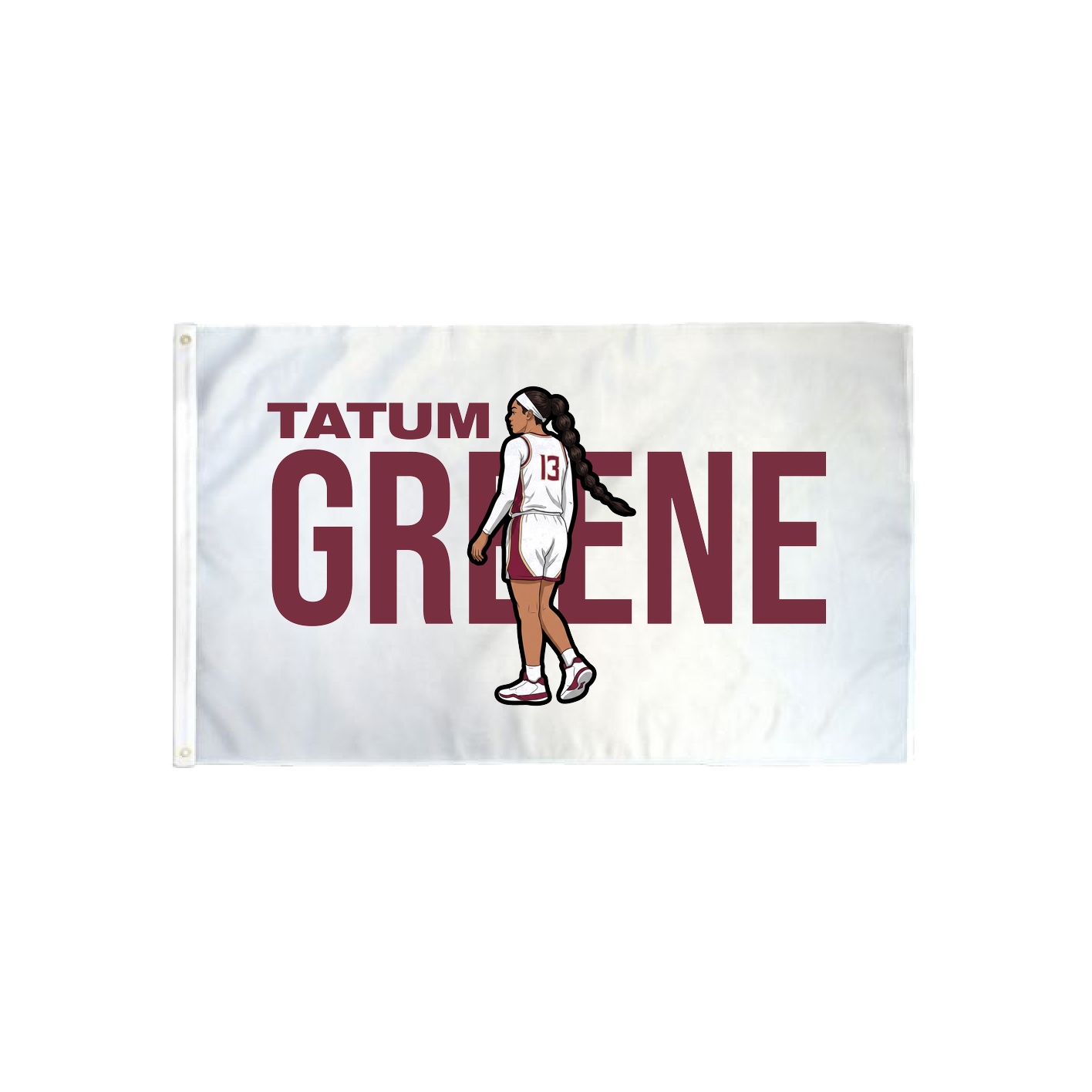 3x5 Flag — Player Name in Classic