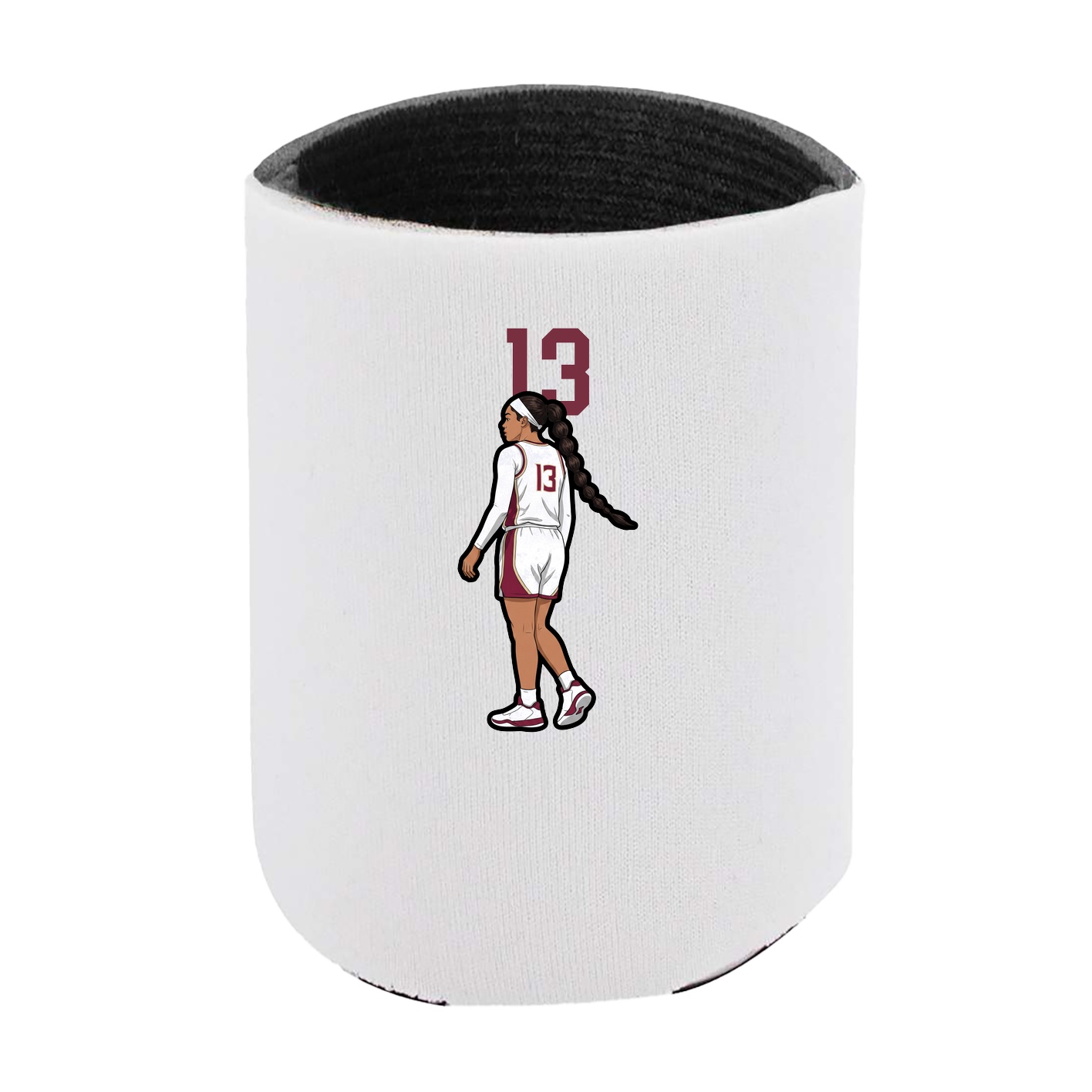 Can Holder — Number Top in White