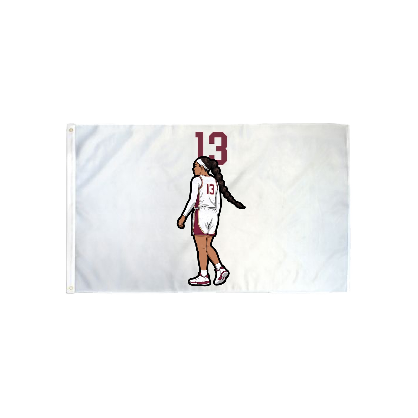 3x5 Flag — Number Top in Classic