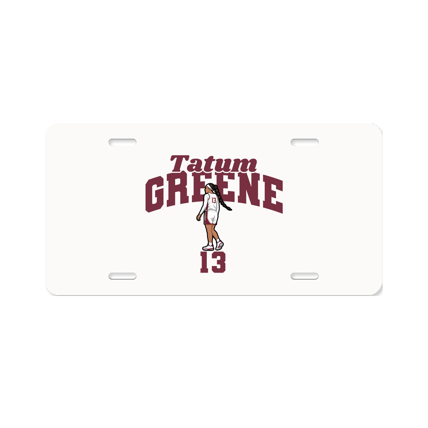 License Plate — Signature Arch in Classic