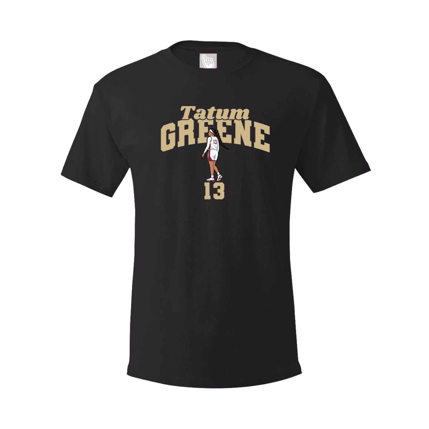 Tee — Signature Arch in Black