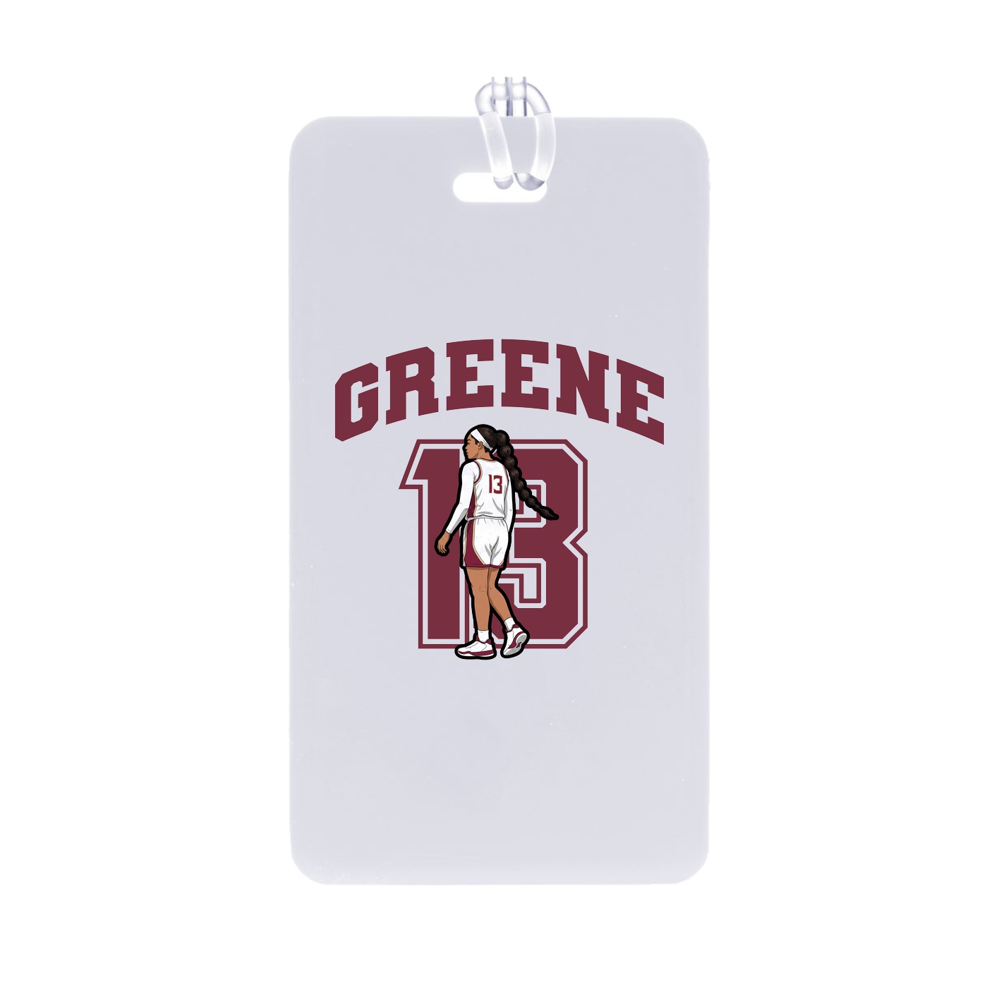Bag Tag — Number in Classic