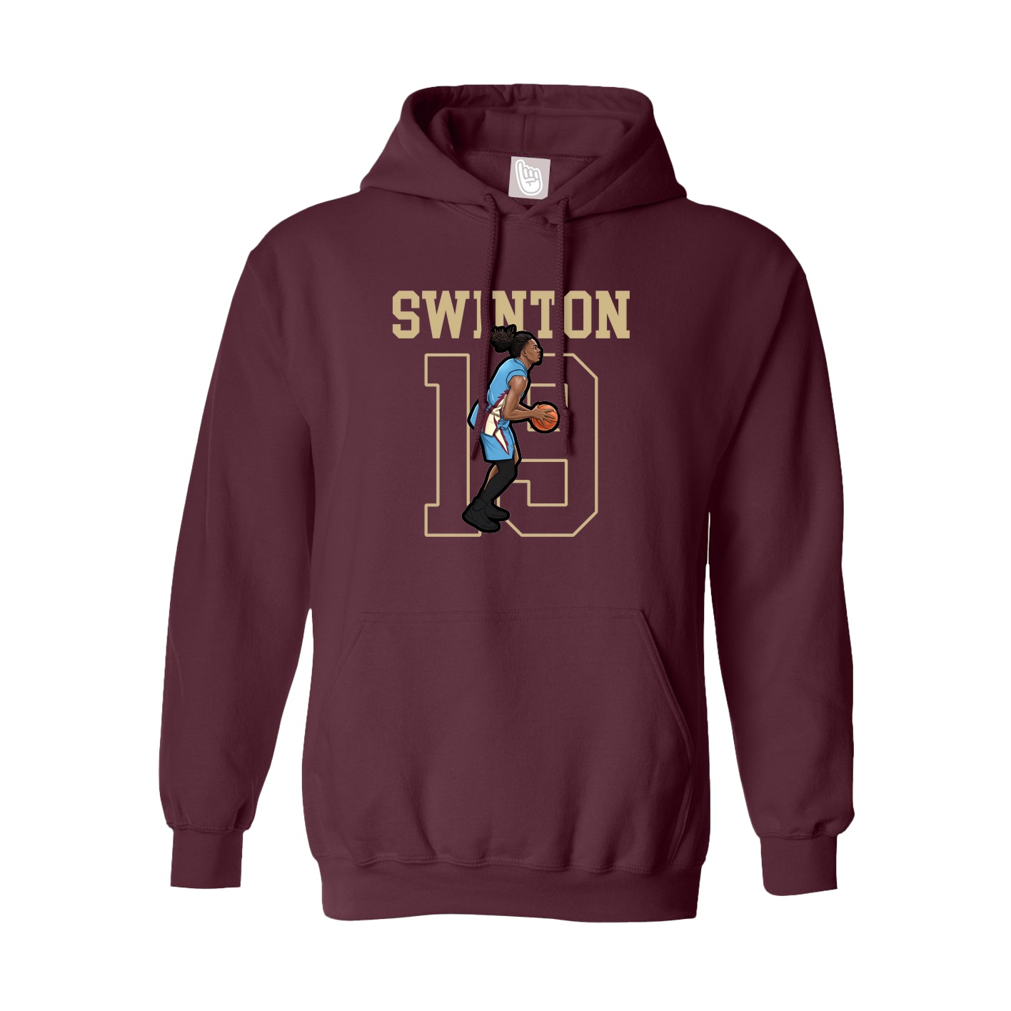 Youth Hoodie — Shirsey in Maroon